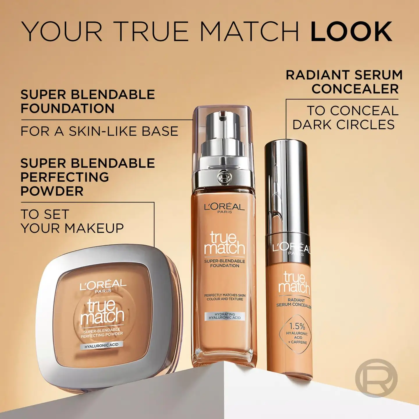 L'Oréal Paris True Match meikkivoide 6.N Miel 30ml - 9