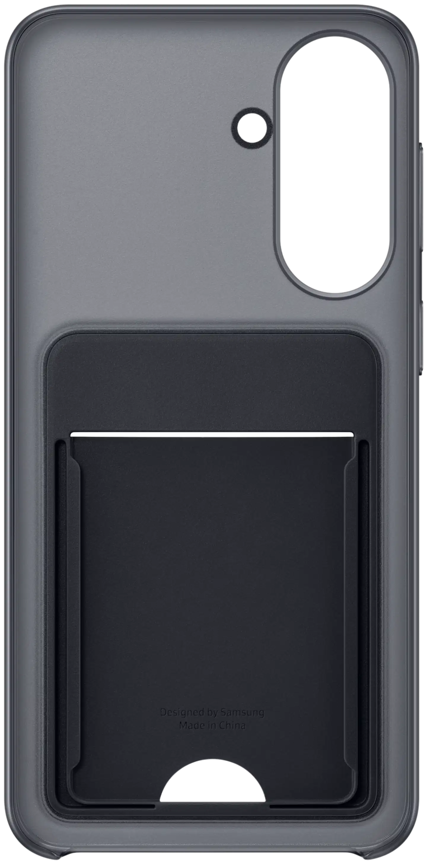 Samsung A57 korttitaskullinen suojakuori musta - 5