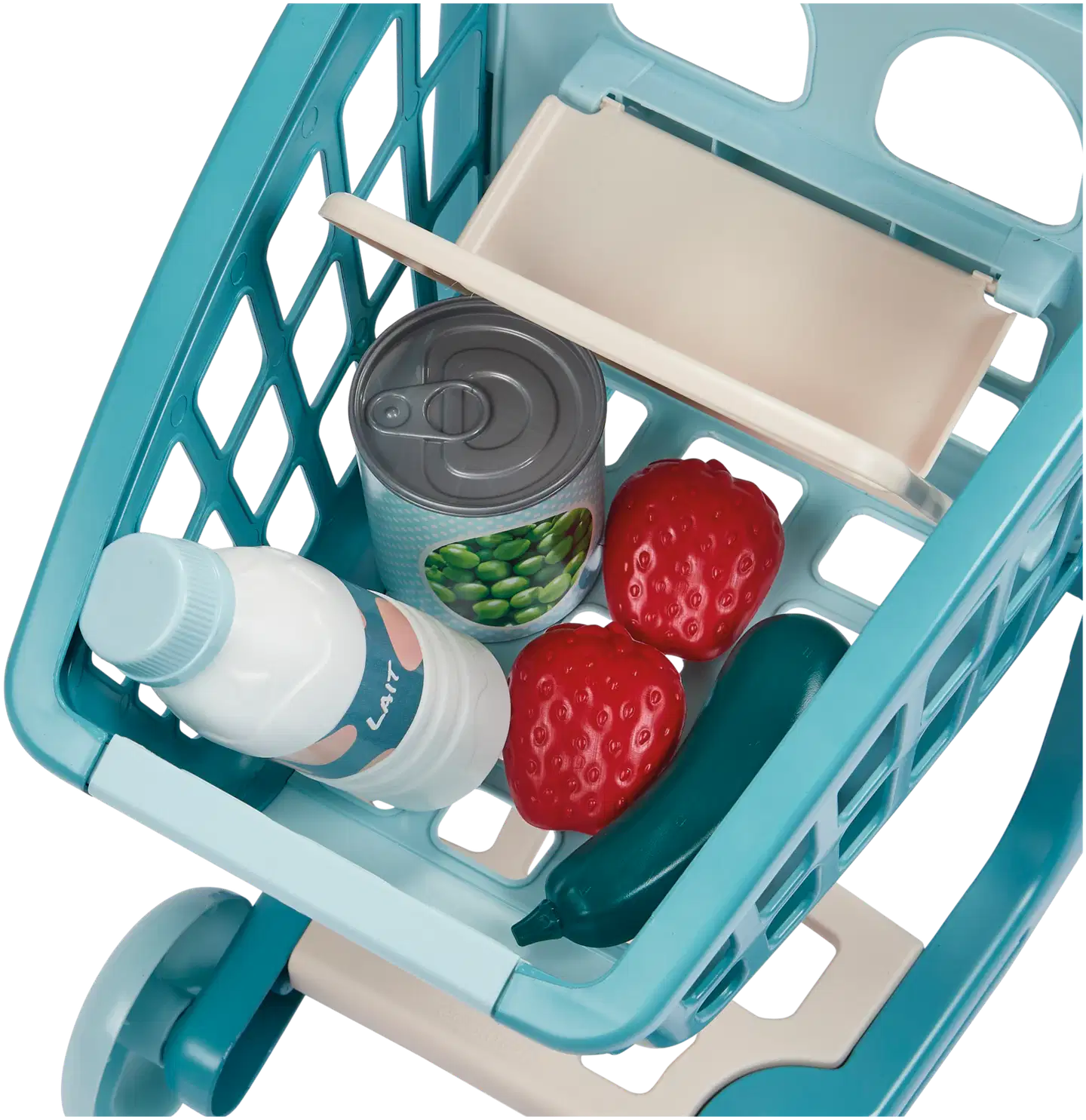 Ecoiffier - Vert Azul - Ostoskärry, tarvikkeet ja nukke - 5