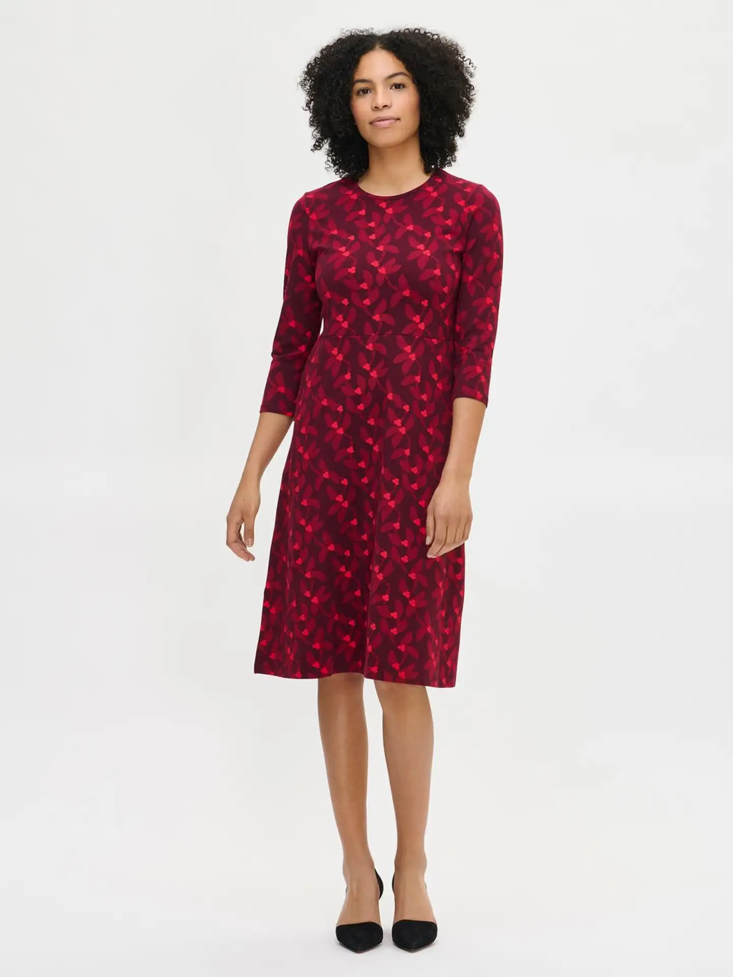 Nanso Naisten mekko Vieno - Punainen - 3