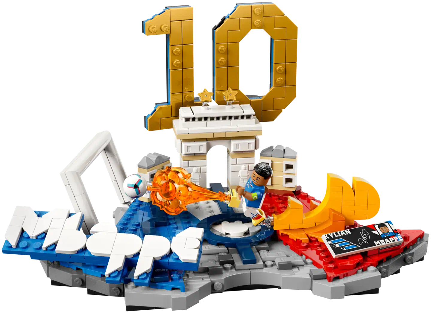 LEGO® Editions Football 43013 Kylian Mbappé – jalkapallon tähtihetket - 2