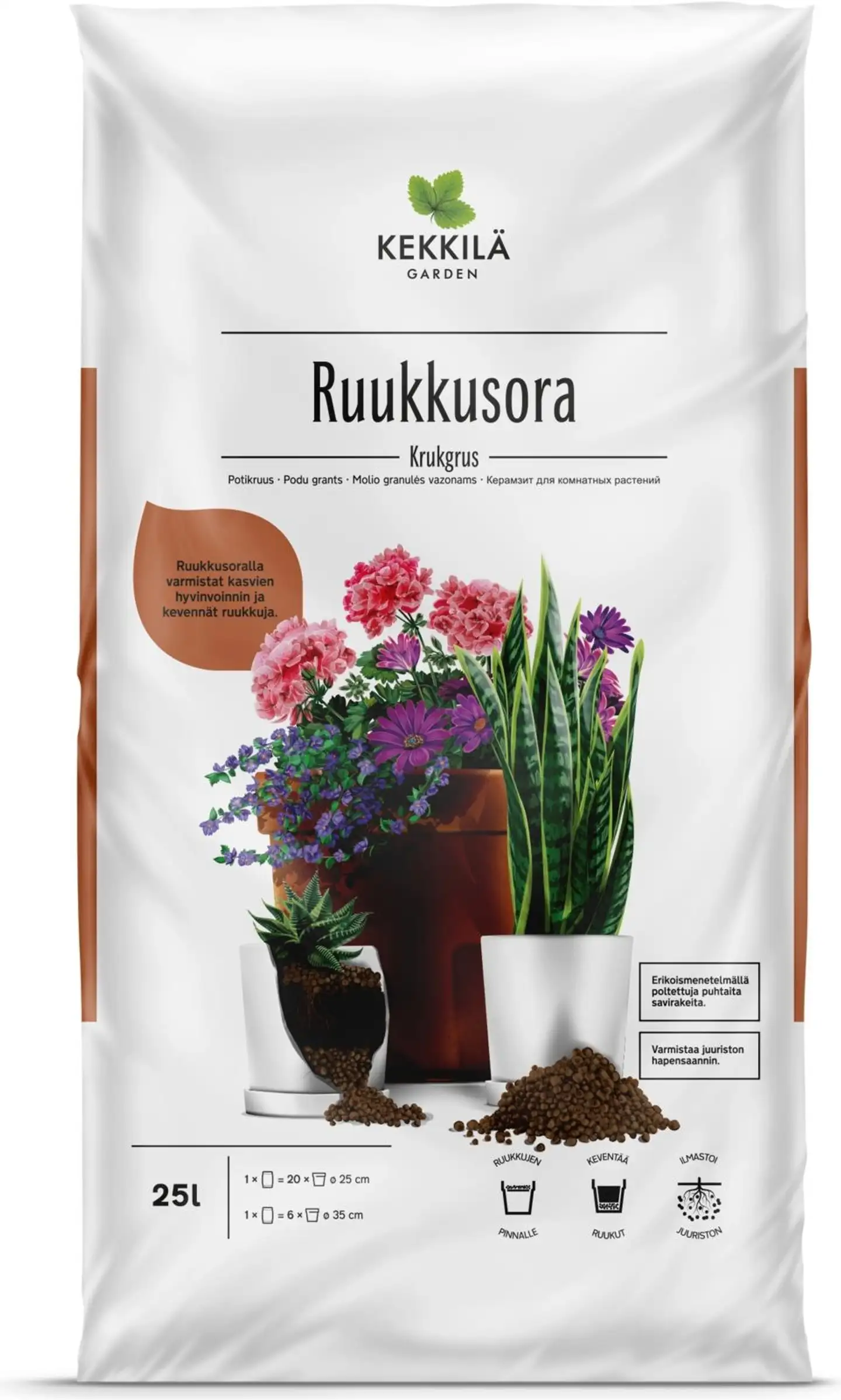 Kekkilä 25l Ruukkusora