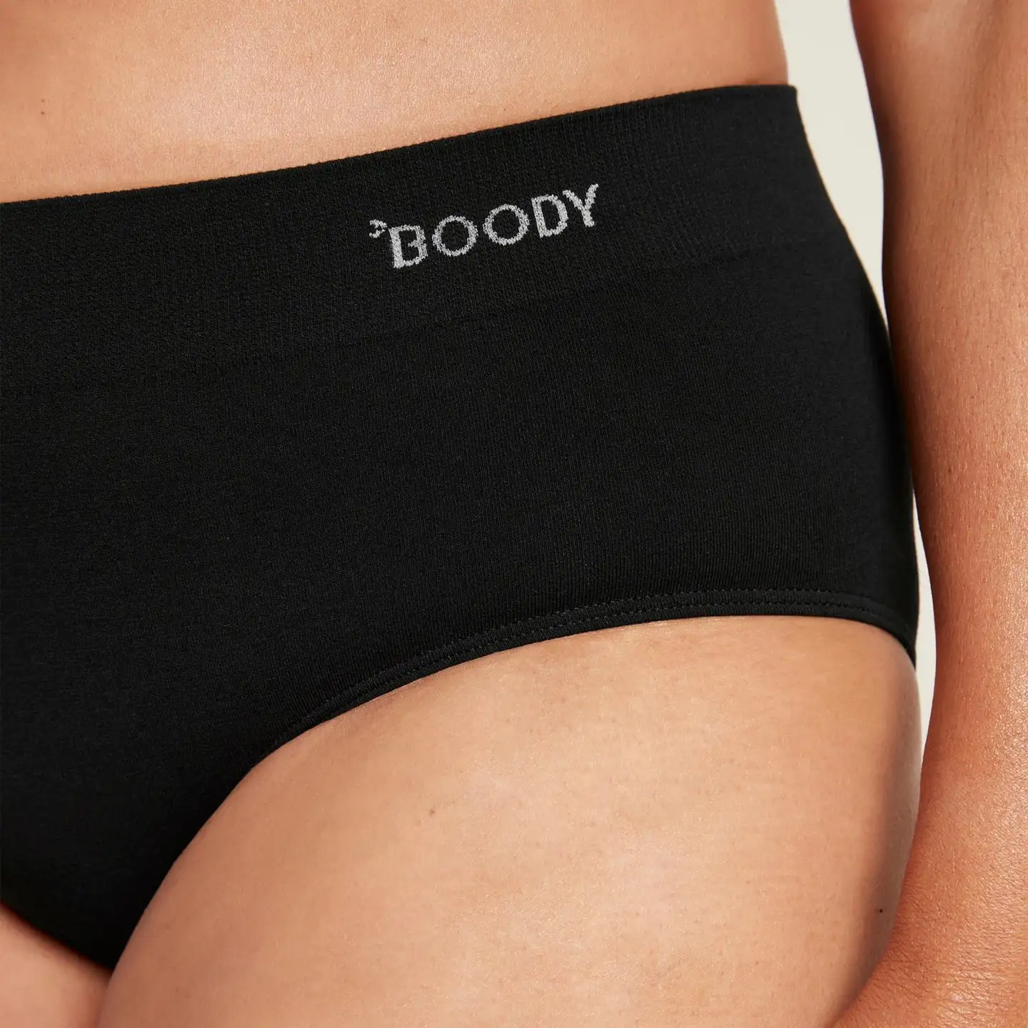 Boody naisten bambu mini brief - BLACK - 6