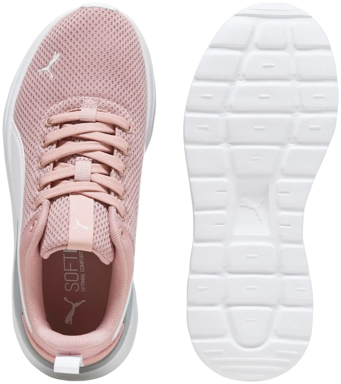 Puma lasten juoksujalkine Anzarun Lite Jr - Peach Smoothie-Puma White - 4