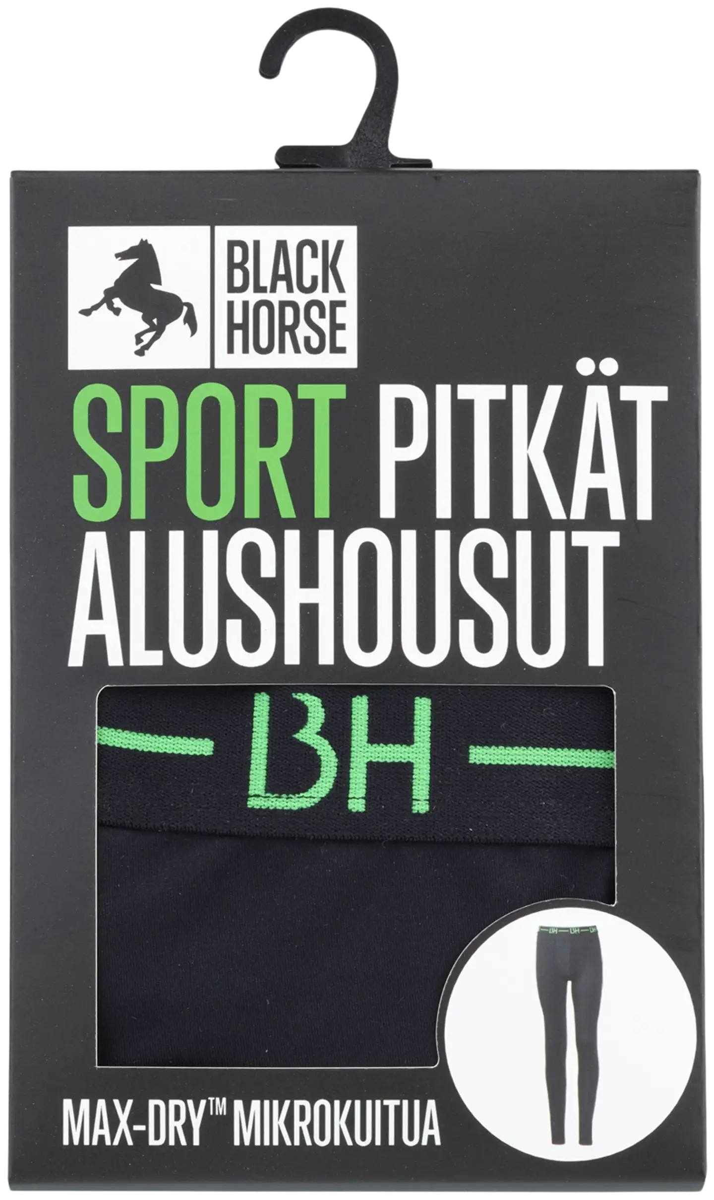 Black Horse lasten pitkät urheilualushousut J030 - BLACK - 4