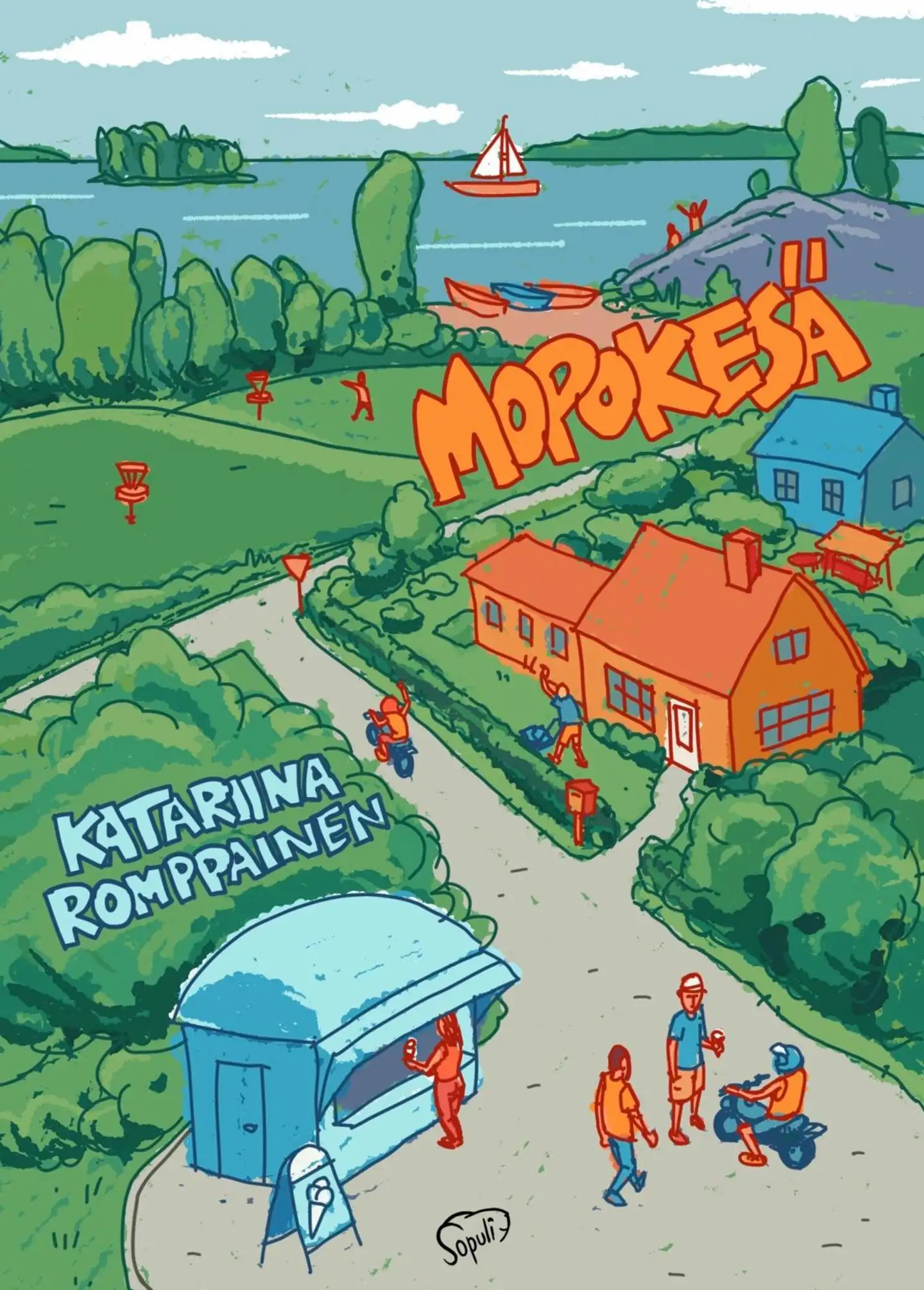 Romppainen, Mopokesä