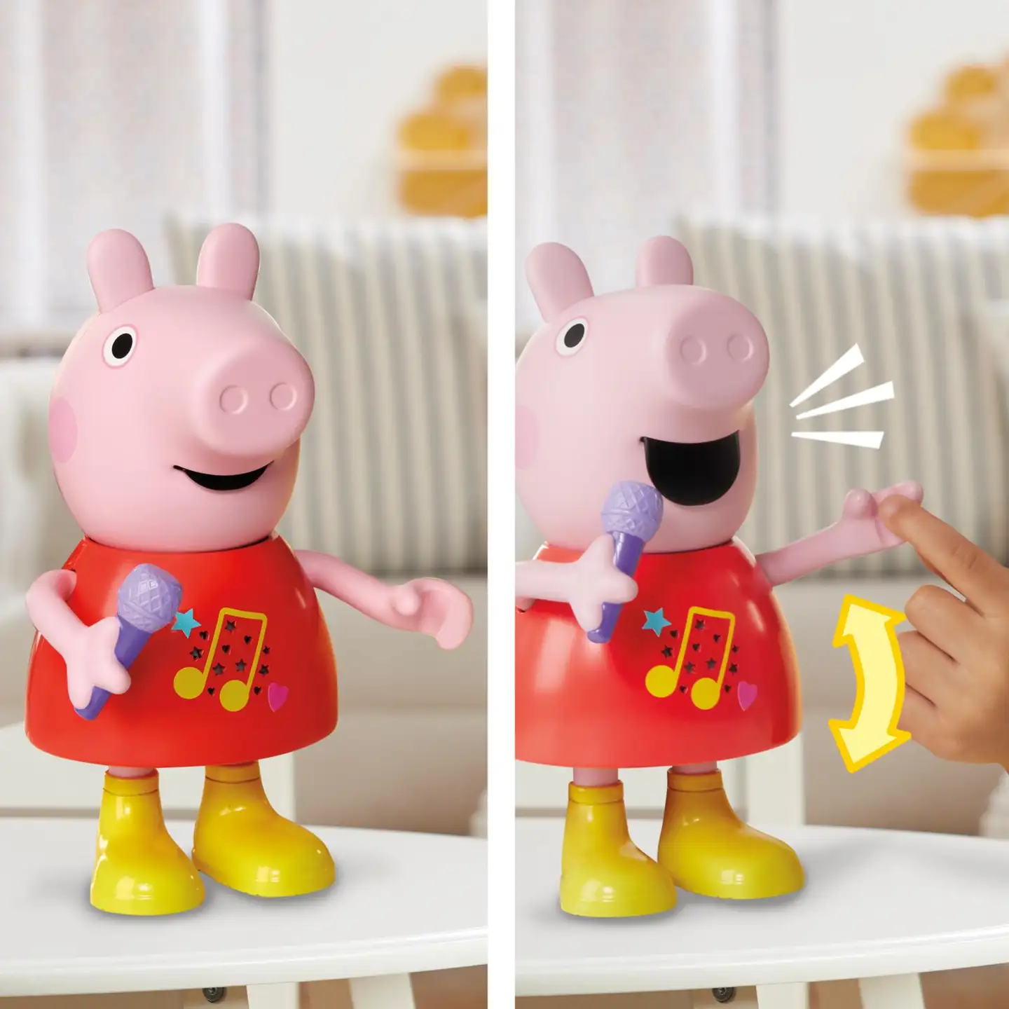 Peppa pig Interaktiivinen nukke Puhuva ja laulava Pipsa - 4