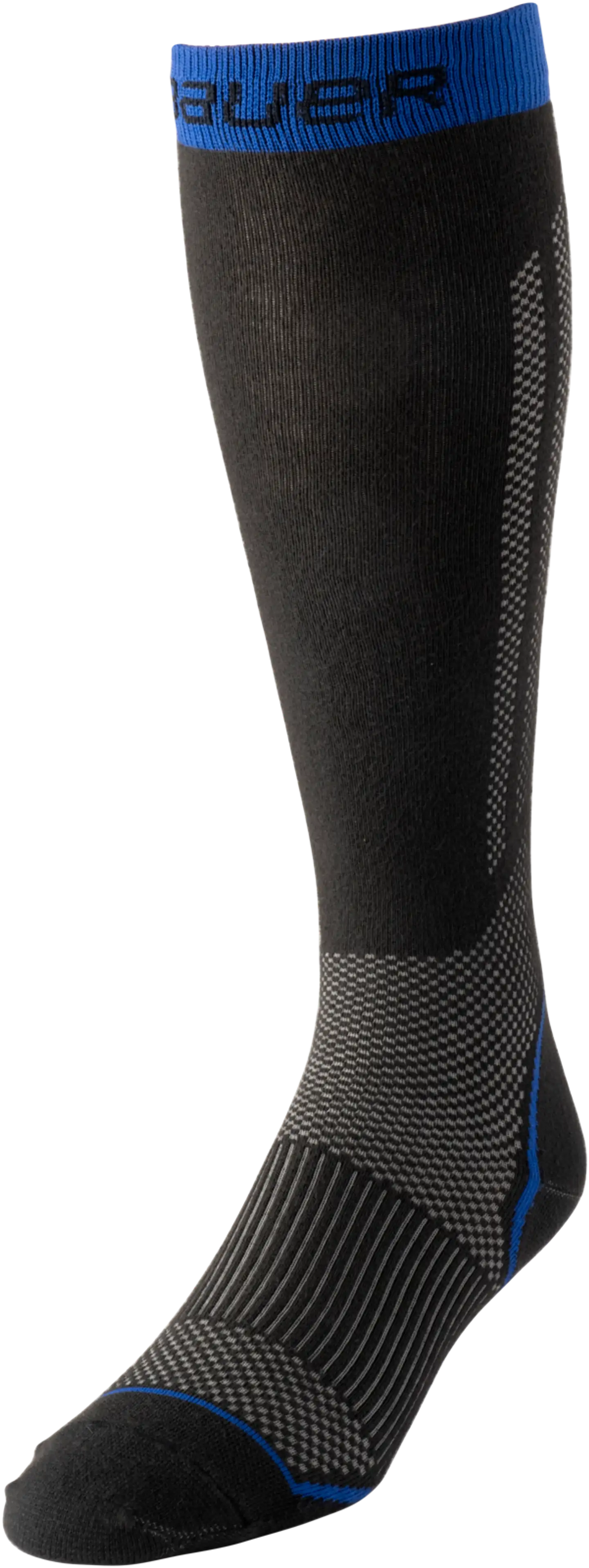 Bauer pitkä Performance Sukka -Sr, Blk, Bkbl - B