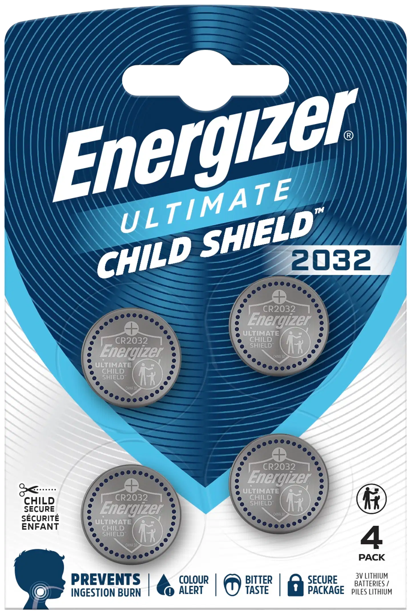 Energizer nappiparisto Ultimate Lithium CR2032 4-pack