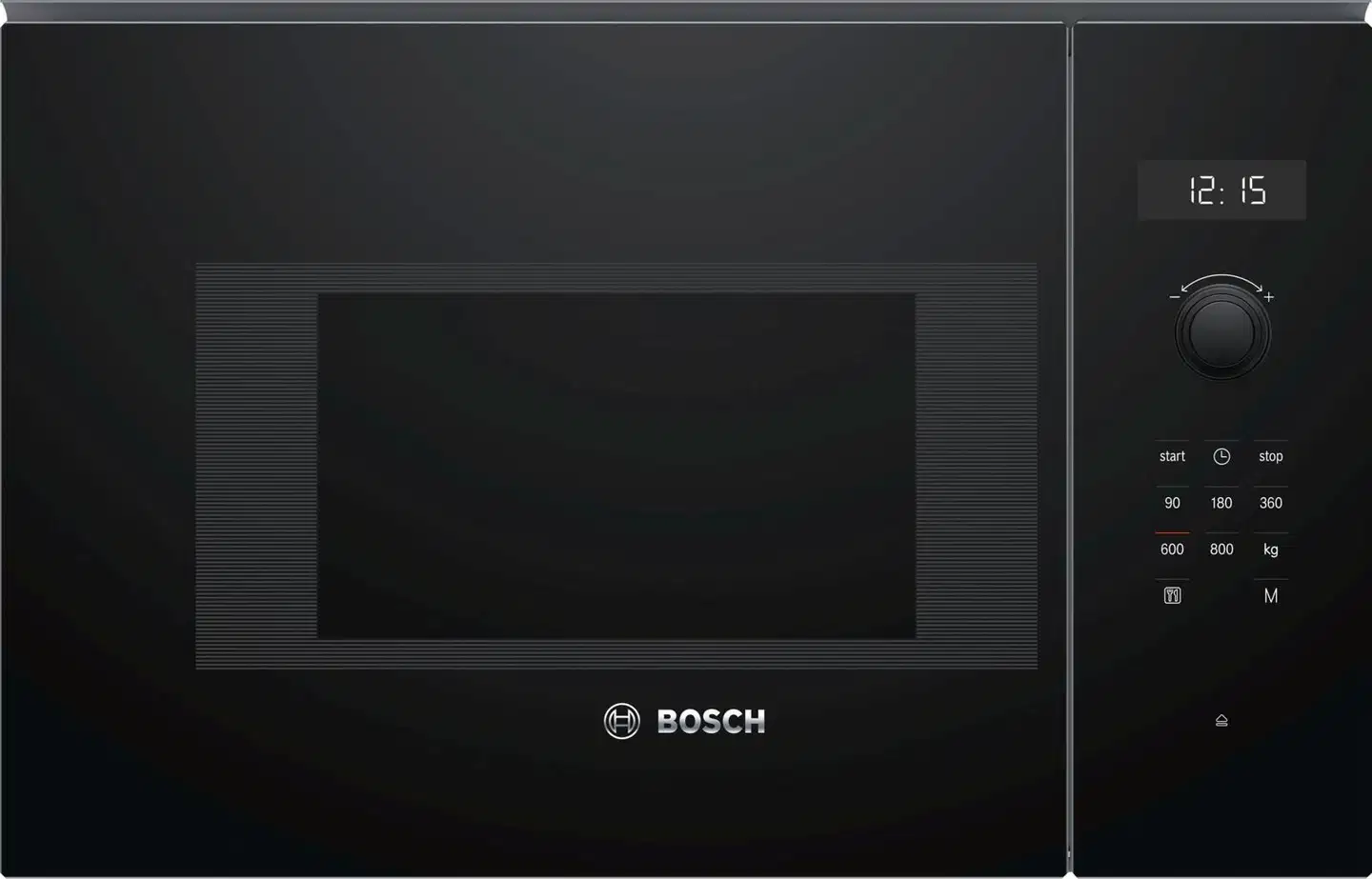 Bosch Serie 6 kalusteisiin sijoitettava mikroaaltouuni musta