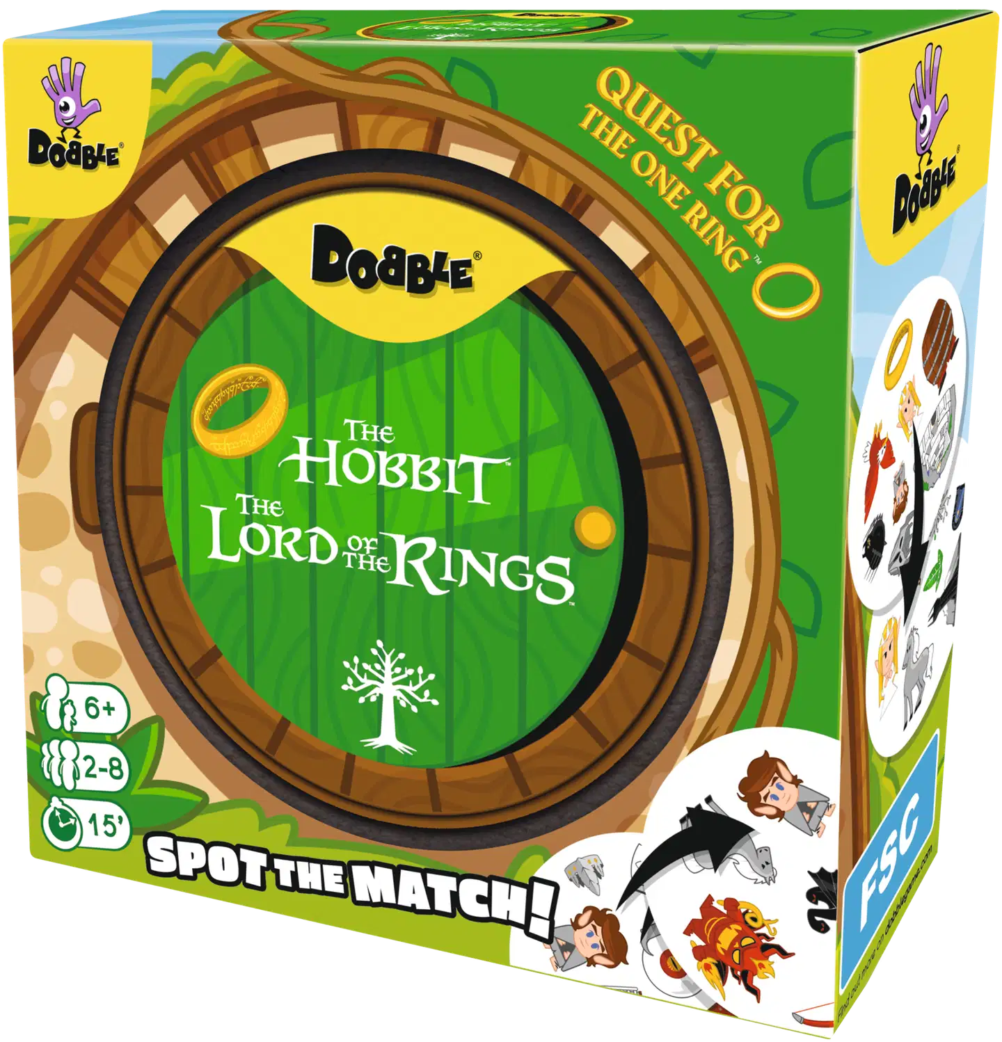 Dobble Lord of the Rings ENG -lautapeli - 3