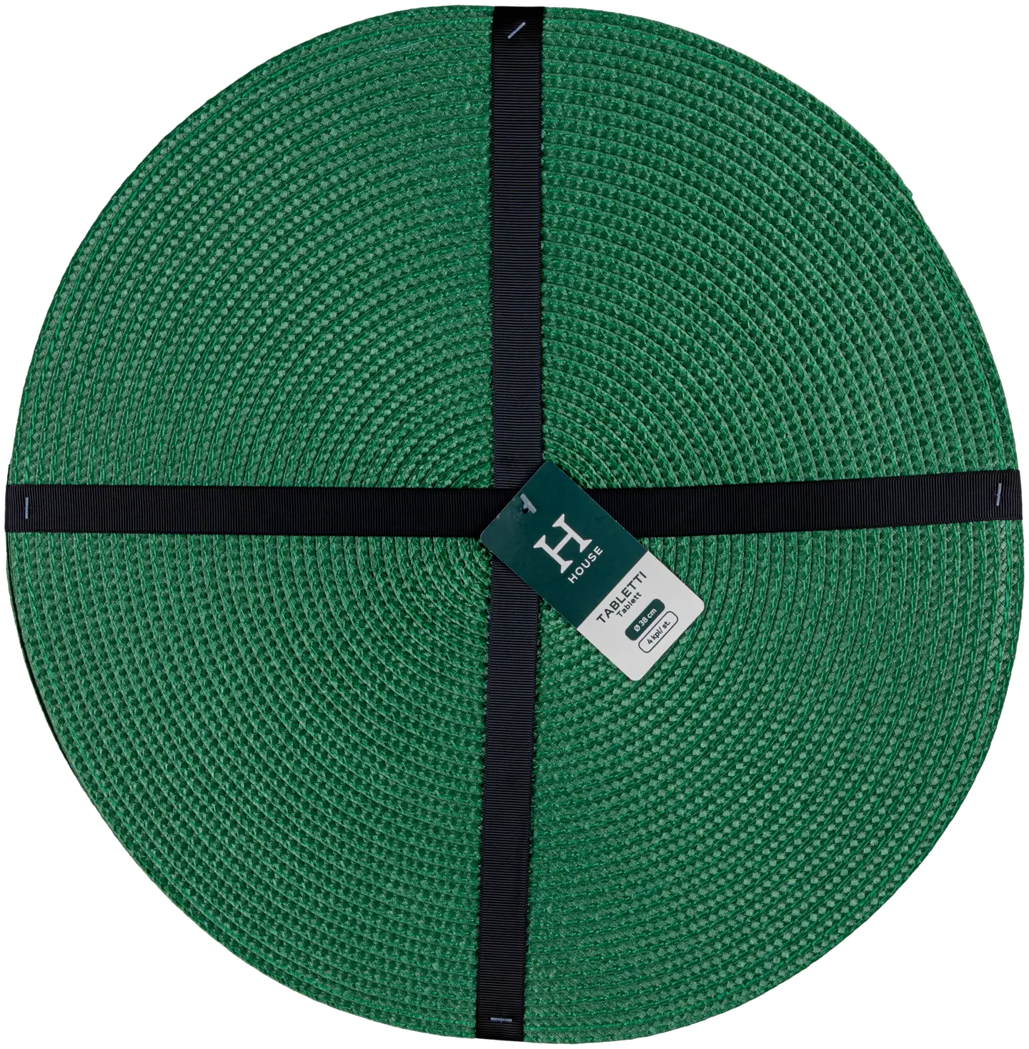 House pyöreä tabletti Solid 38 cm 4 kpl vihreä - 2