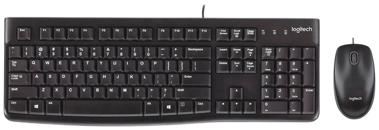 Logitech näppäimistö MK120 - 3