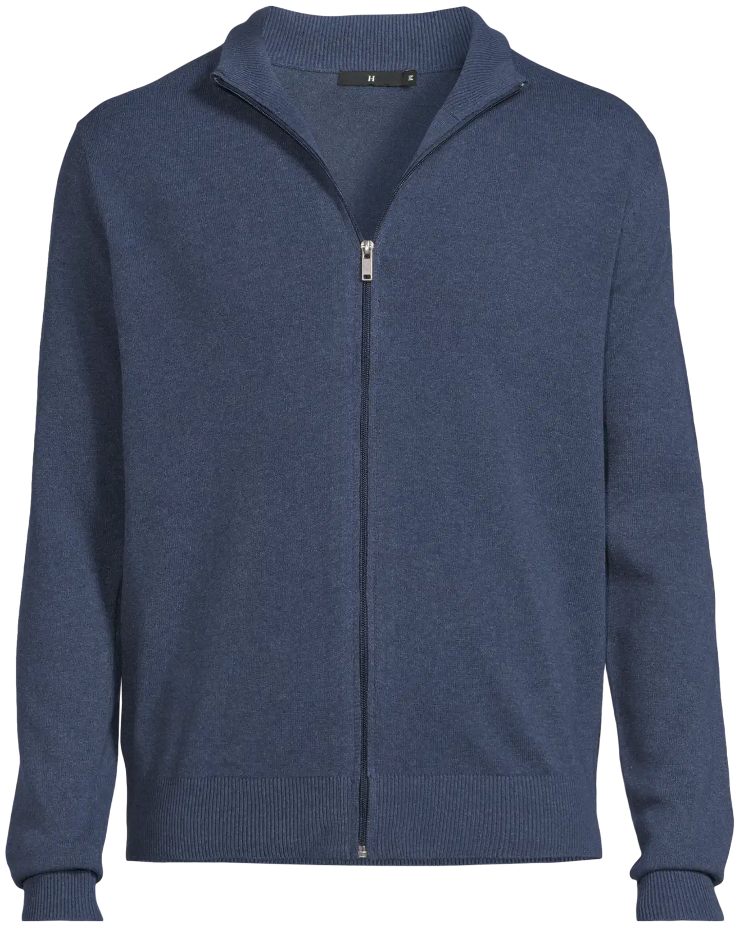 House miesten neuletakki vetoketjulla CYCLO® 195HB28252 - D.blue melange - 2