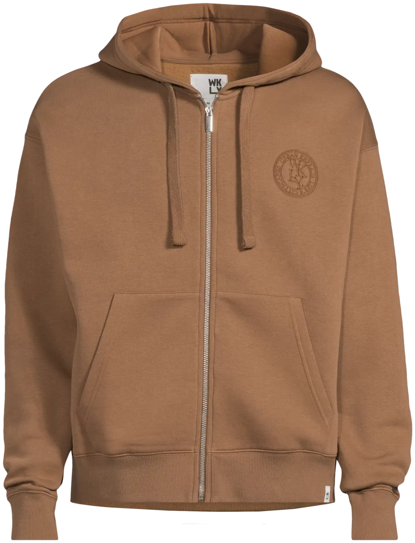 WKLY. miesten collegehupparitakki vetoketjulla 195W282650 - Rubber - 2