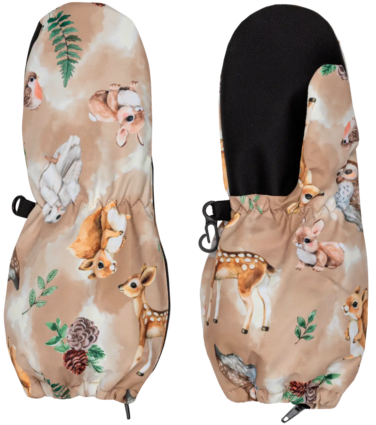 Ciraf lasten rukkaset 237C292504 - BROWN AOP