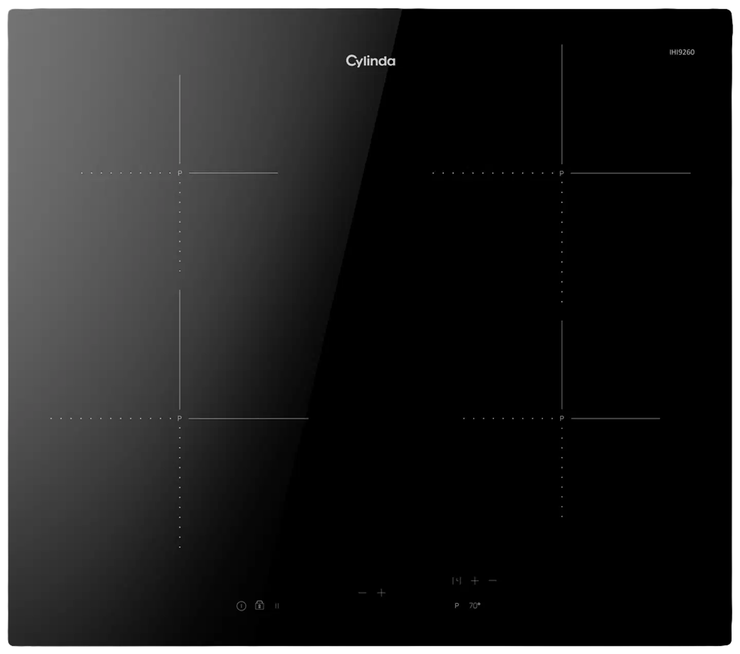 Cylinda induktiokeittotaso IHI9260, musta - 1