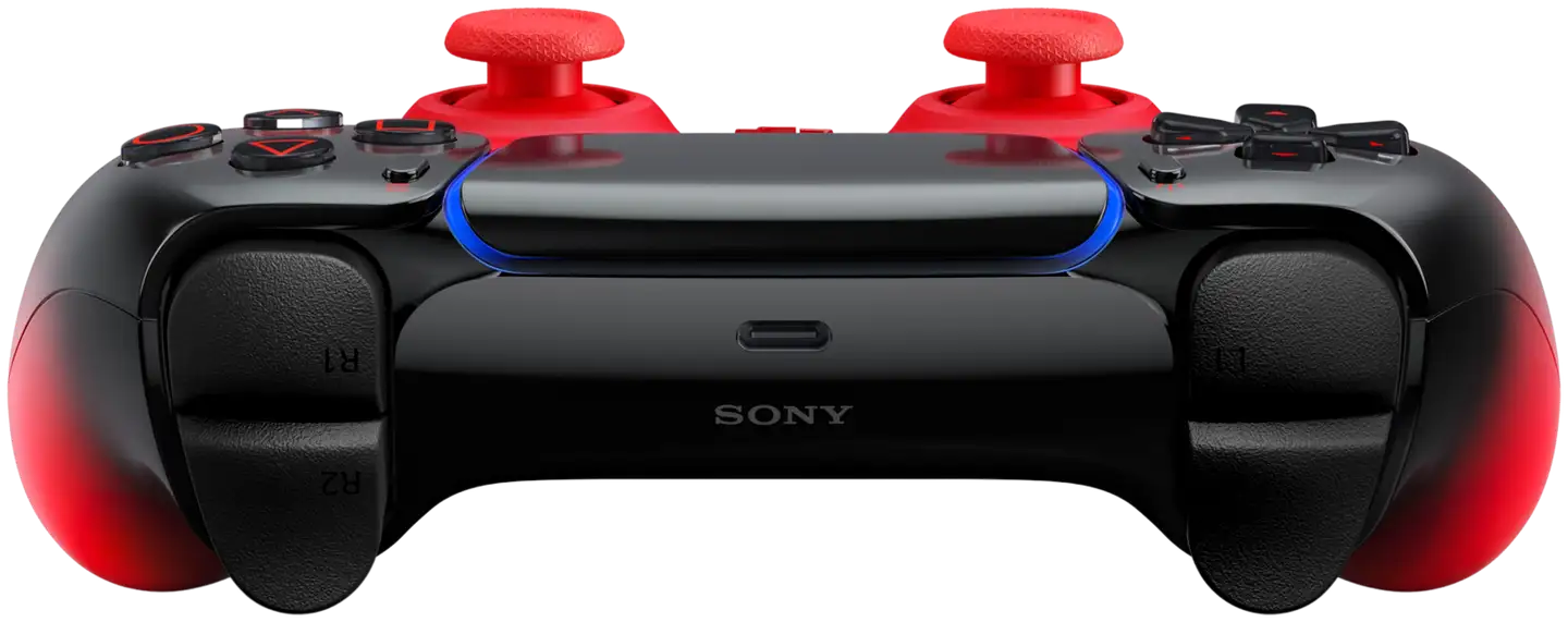 PS5 DualSense Techno Red ohjain - 4