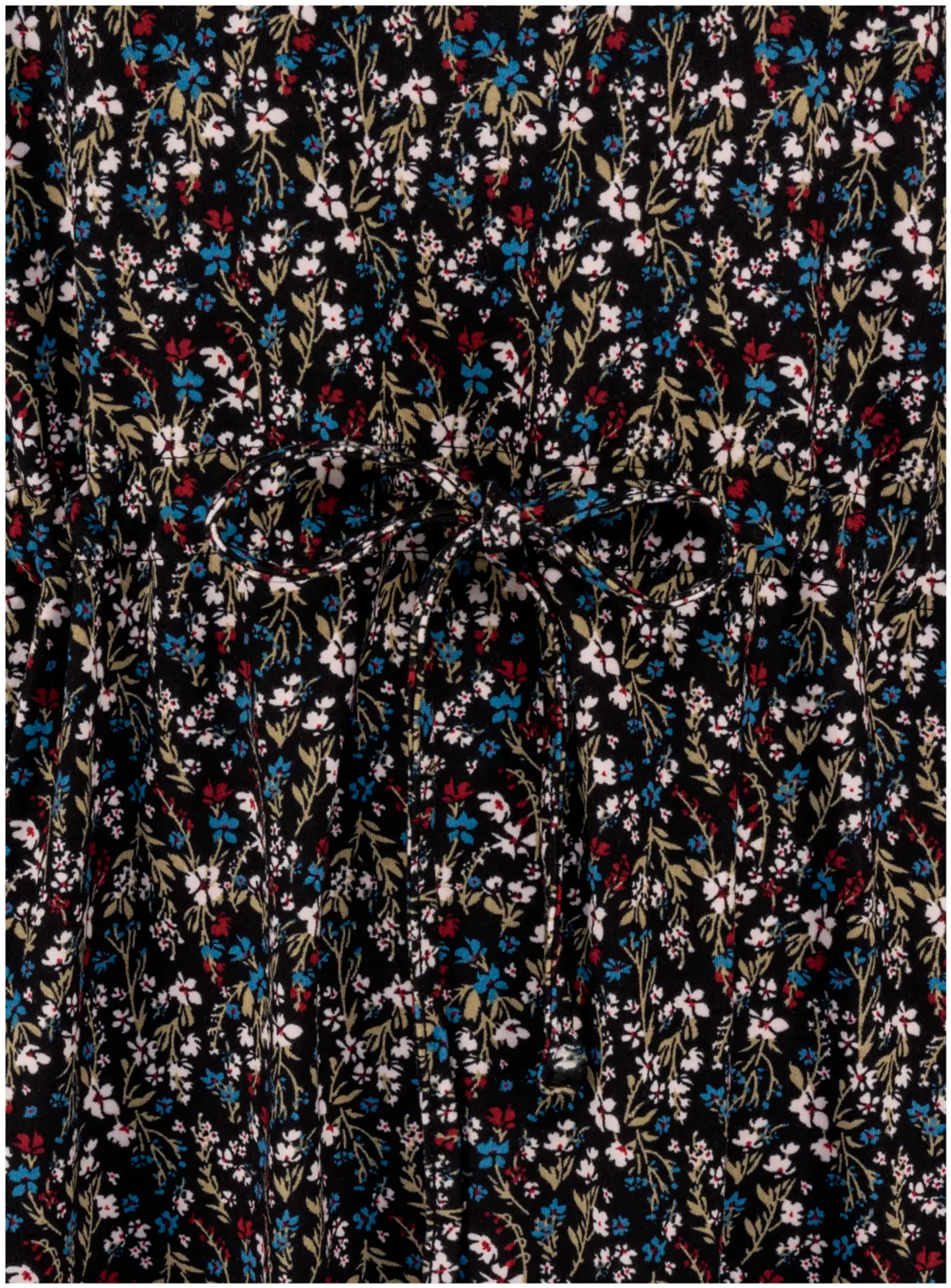 House naisten neulosmekko 218H042436 - black small flower - 3