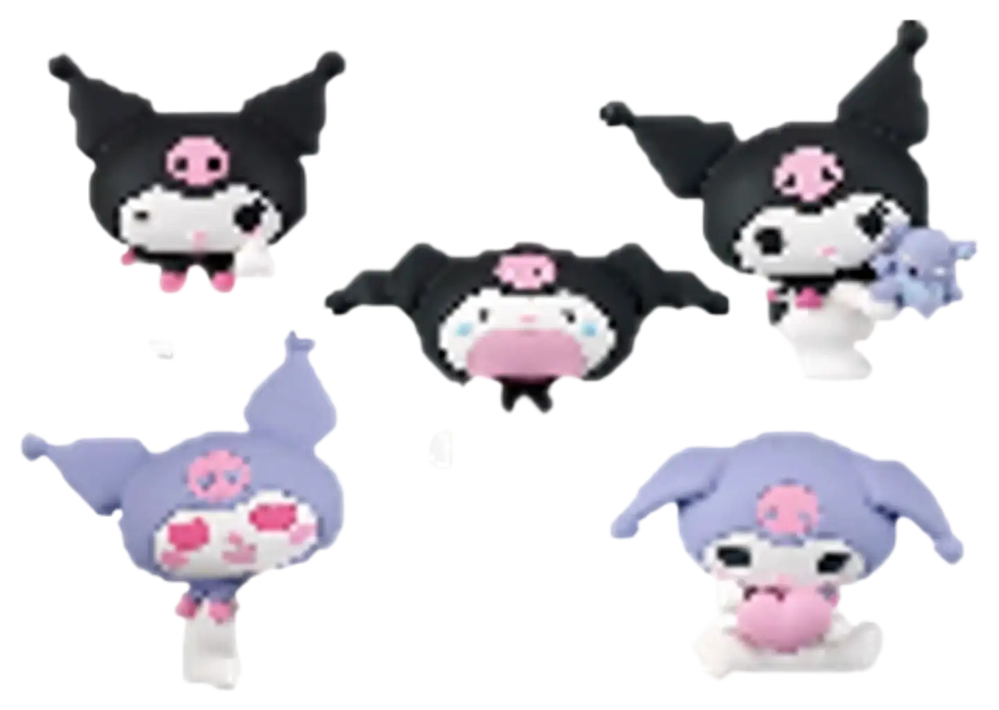 Twinchees Sanrio Kuromi Figures lajitelma