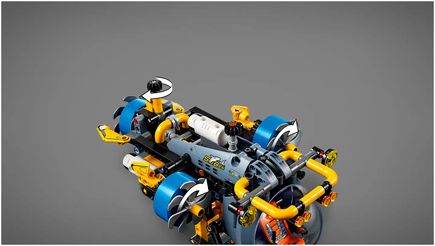 LEGO® Technic 42201 Syvänmeren tutkimussukellusvene - 5