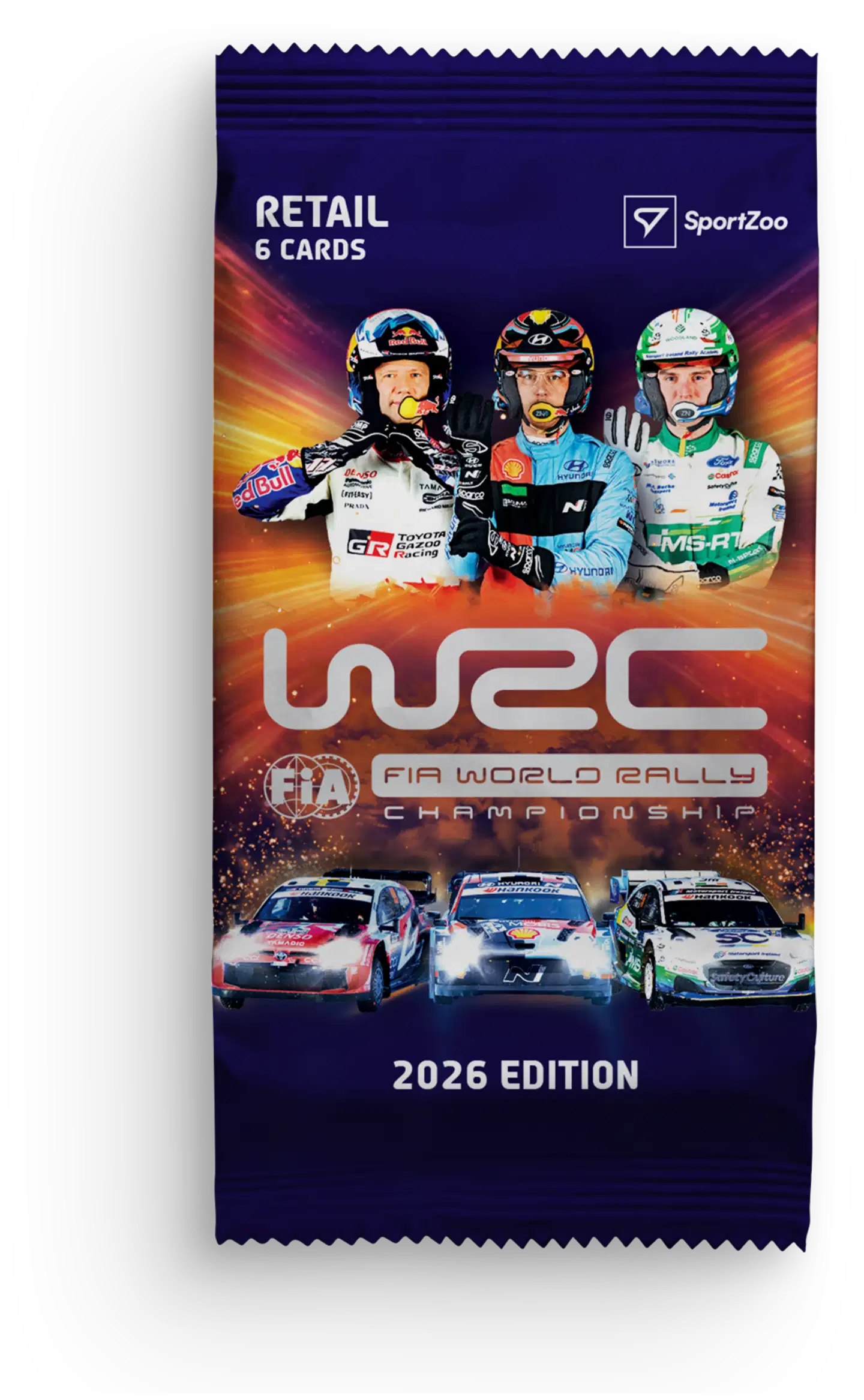 FIA WRC keräilykortit 25/26 Retail Pack - 1