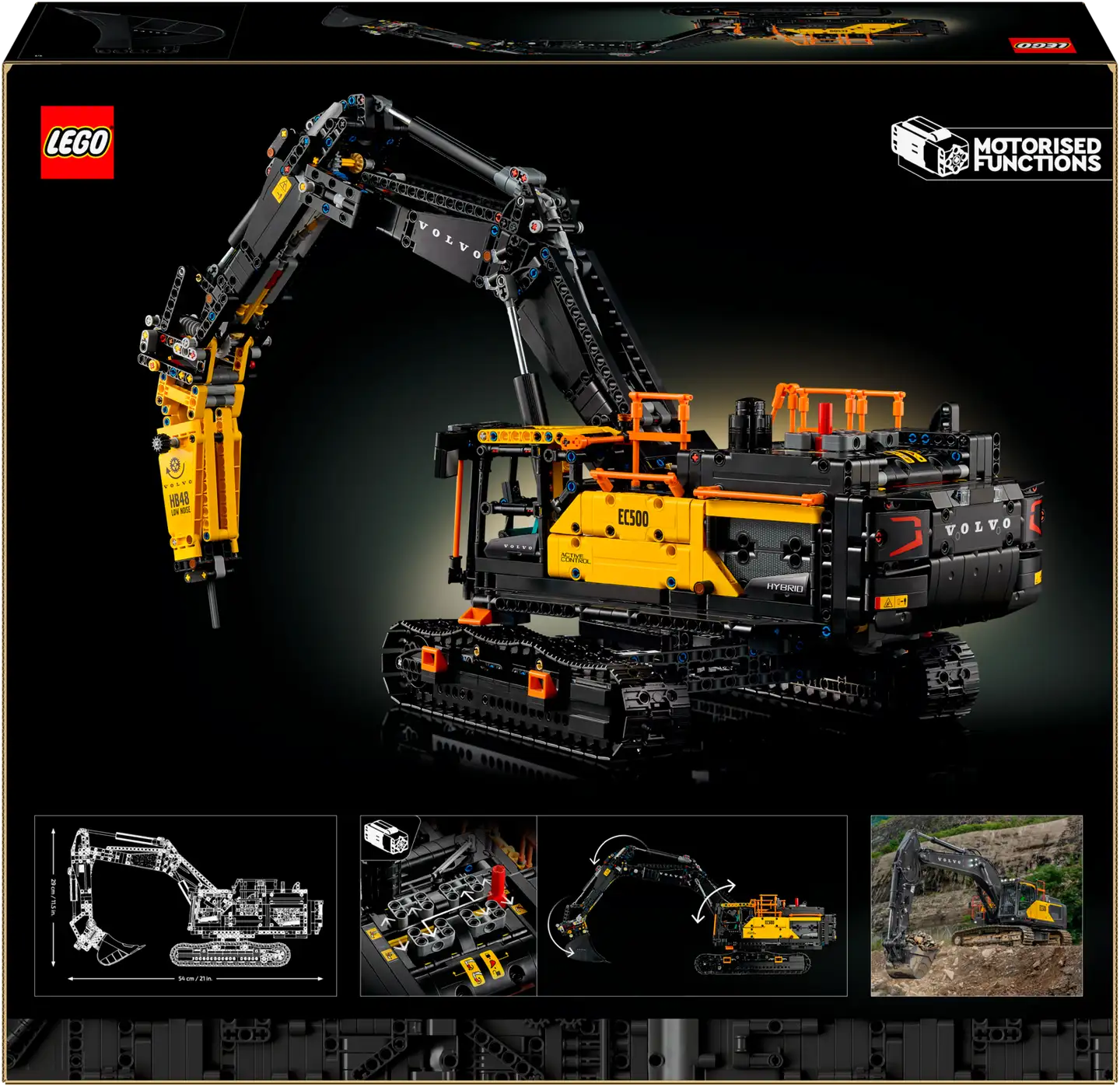 LEGO Technic 42215 Volvo EC500 Hybrid kaivukone - 3