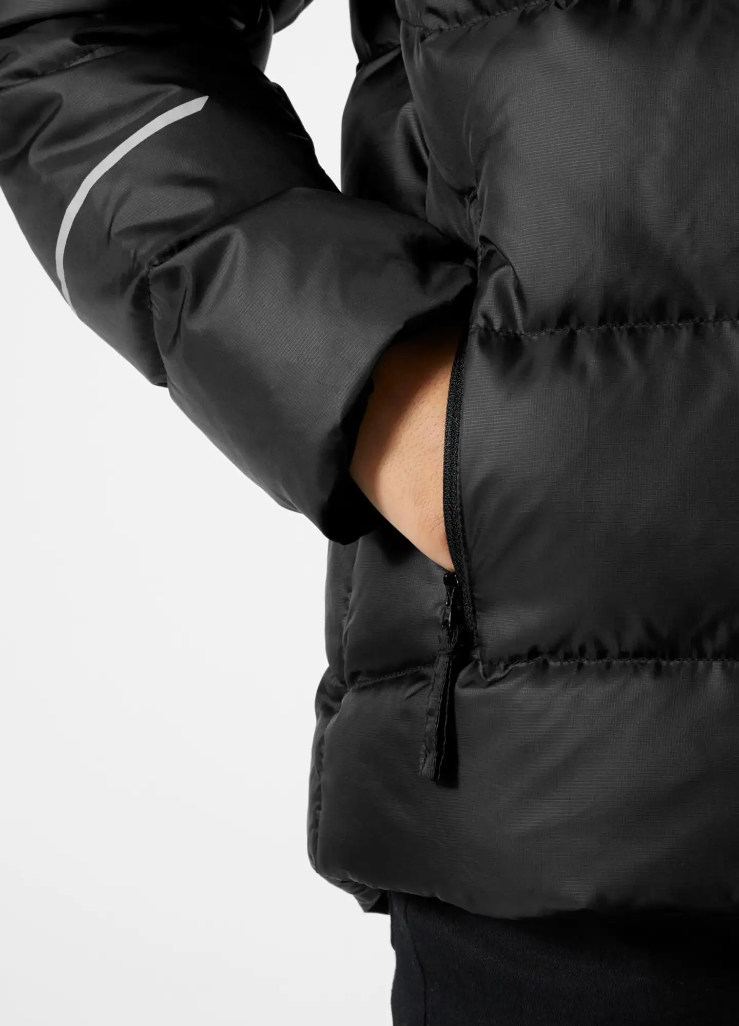 Helly Hansen nuorten untuvatakki Isfjord Down Jacket 2.0 - BLACK - 7