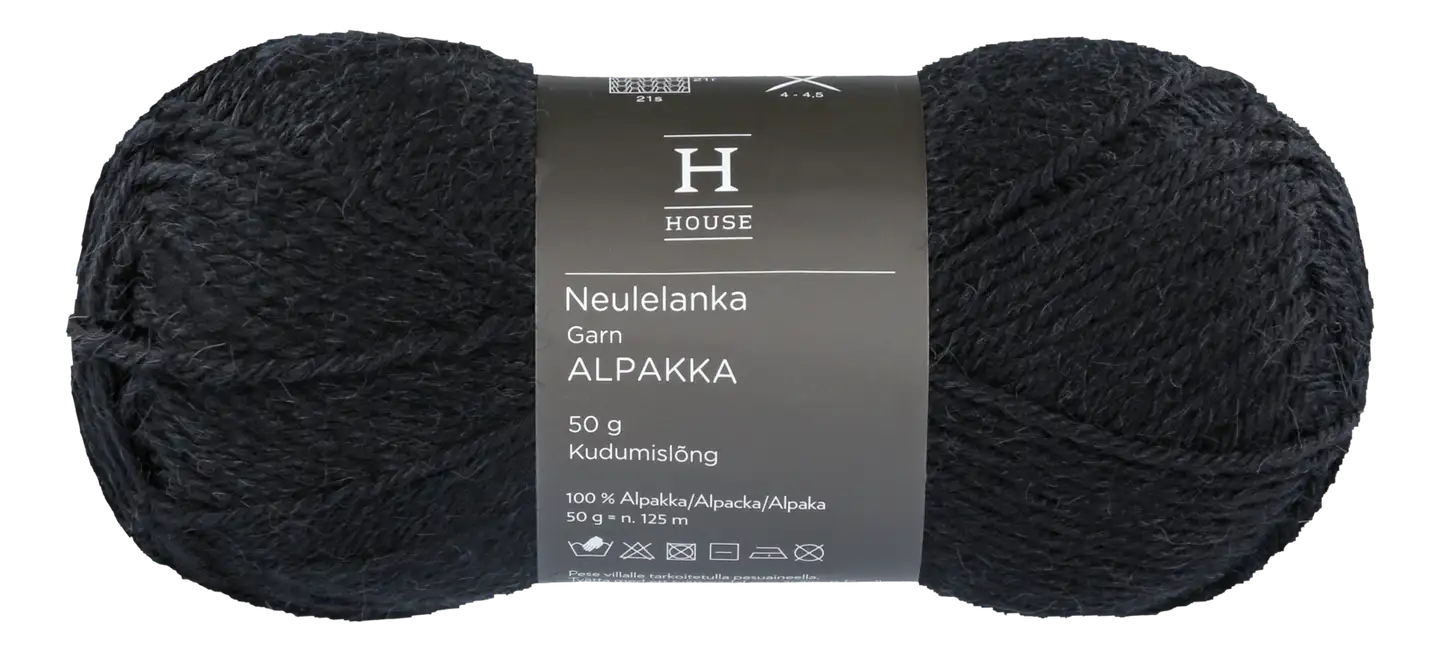 House neulelanka Alpakka 710234 50 g Black 217