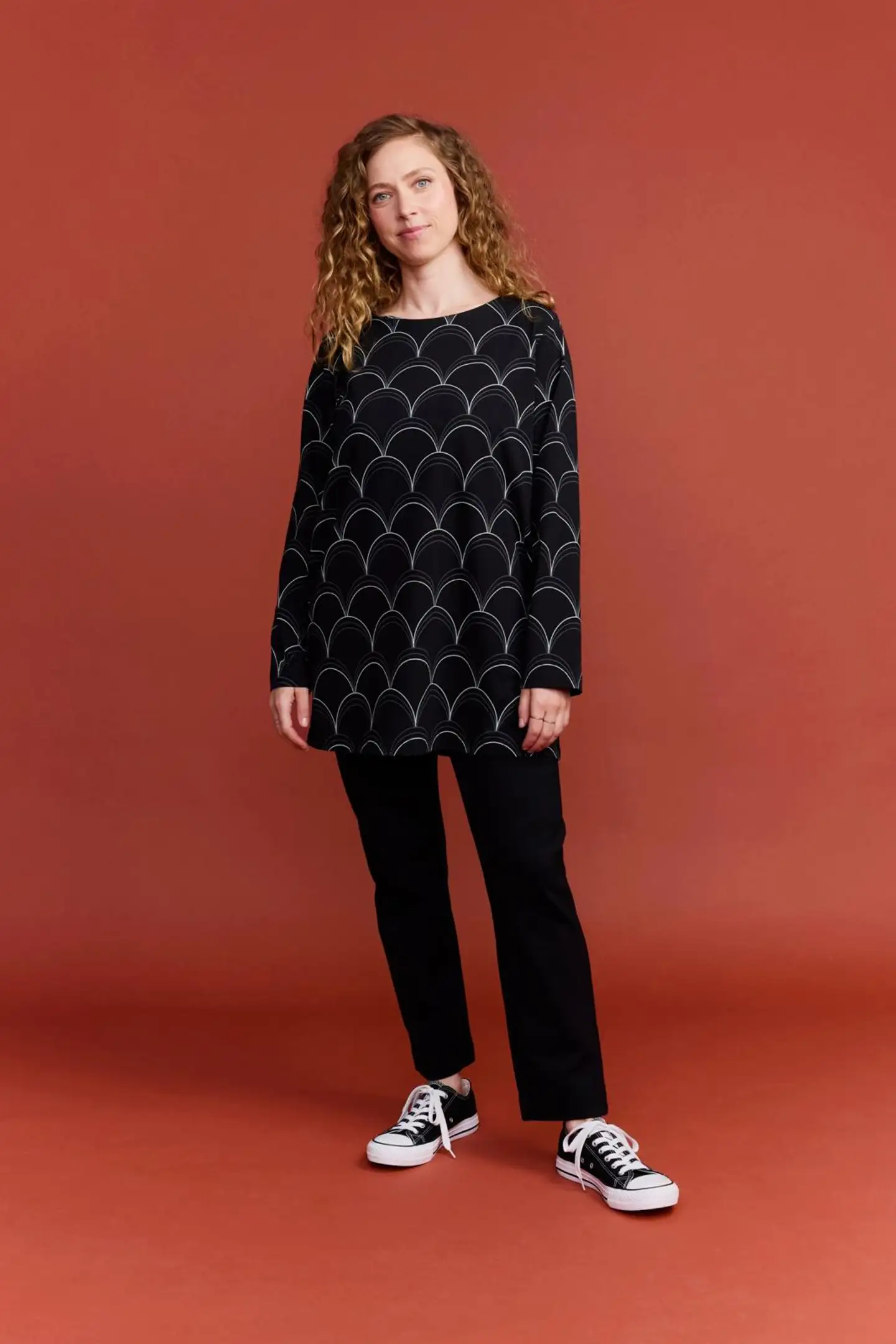 Finlayson naisten trikootunika Rooma - AOP - 3