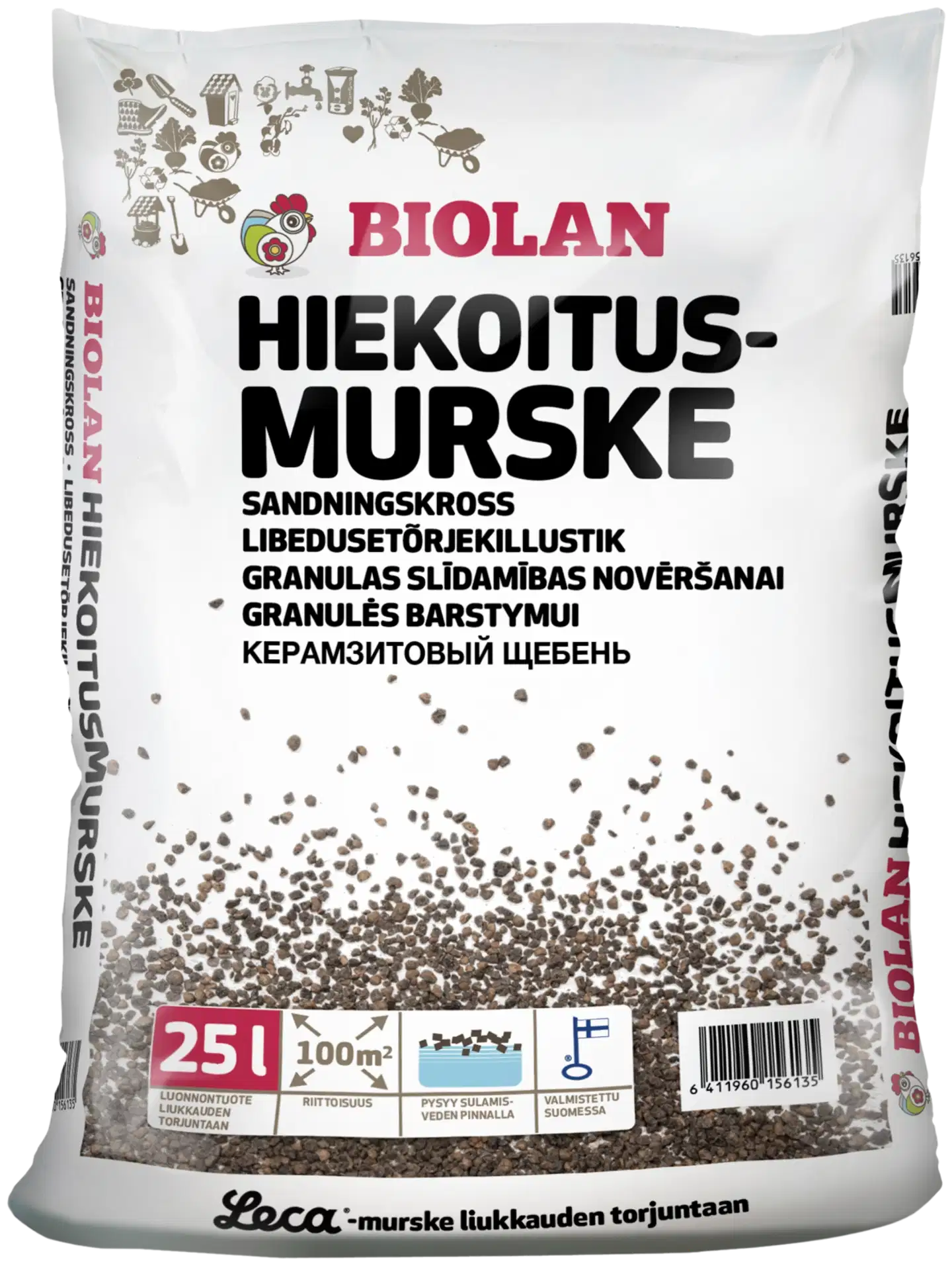 Biolan Hiekoitusmurske 25 l
