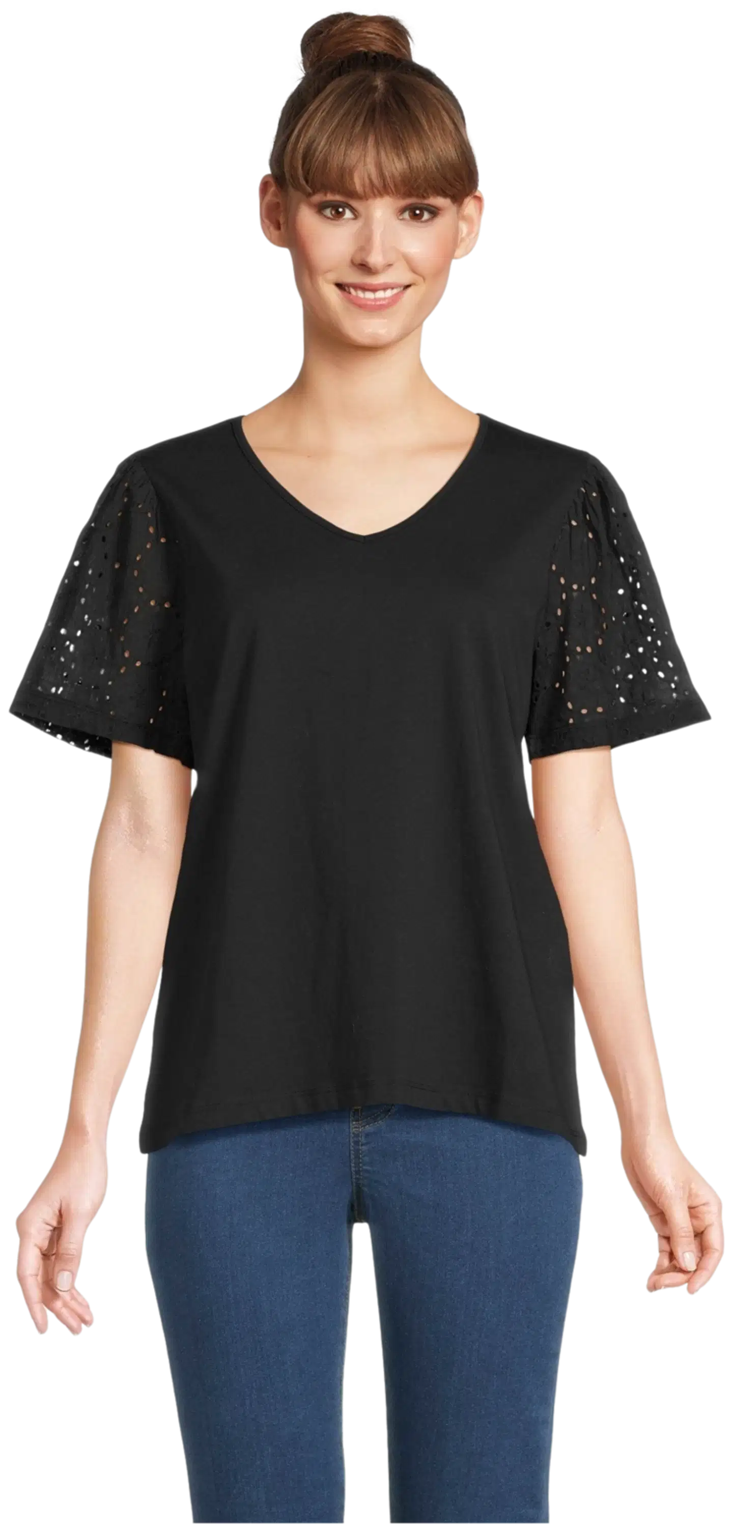 House naisten pusero 213H261719 - BLACK - 1