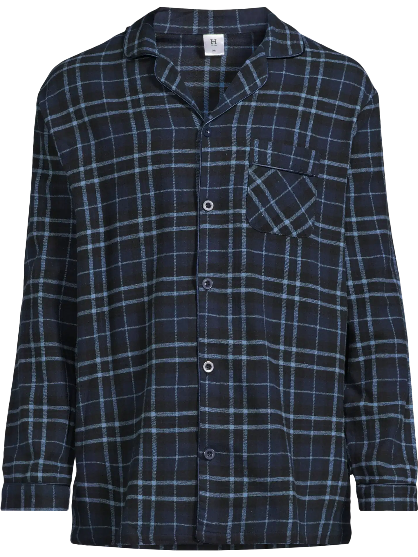 House miesten flanellipyjama 191H382618 - DARK BLUE - 3