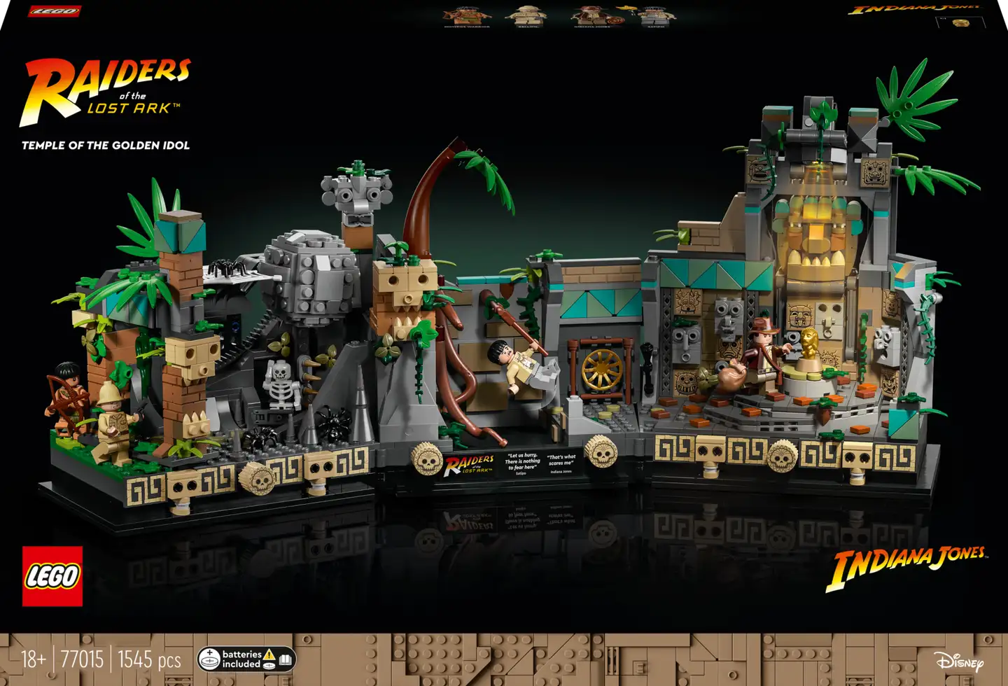 LEGO® Indiana Jones™ 77015 LEGO Kultaisen jumalolennon temppeli - 1