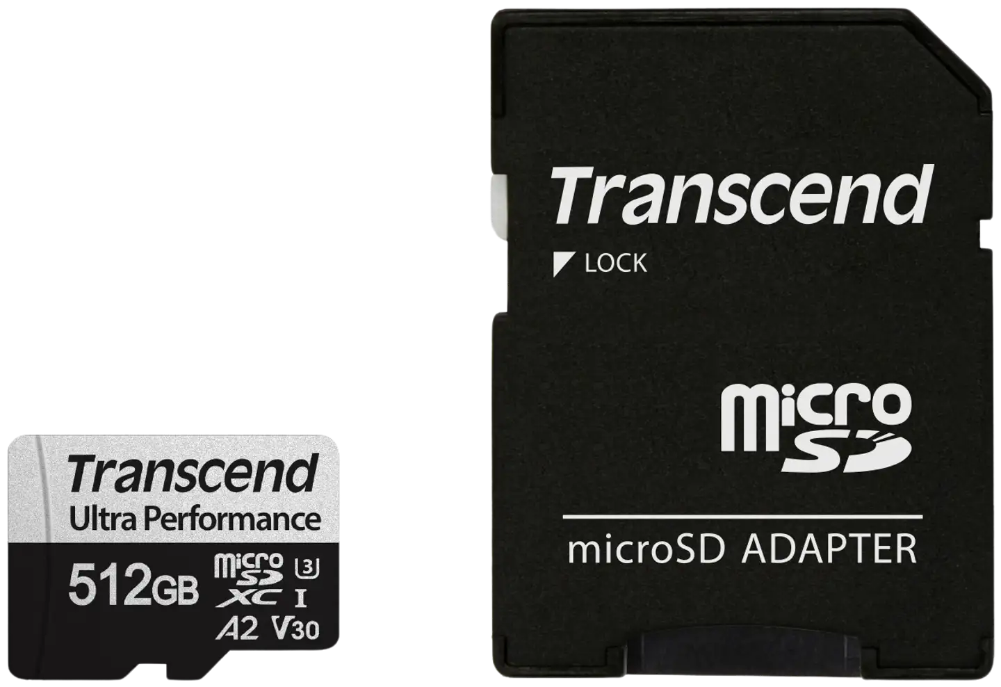 Transcend muistikortti 340S 512GB U3 microSDXC R160 W125 MB/s - 3