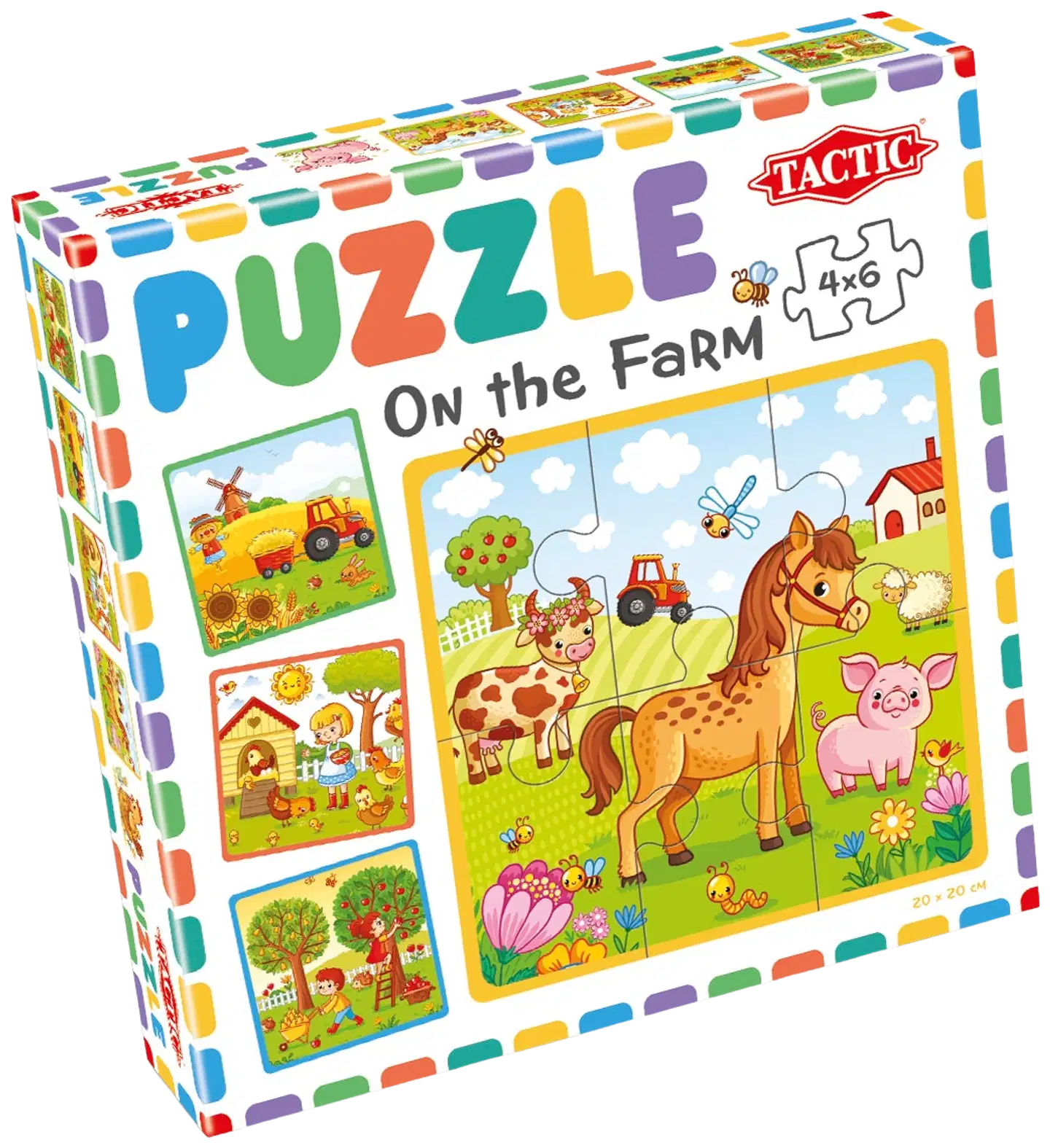 Tactic Palapeli My First Puzzle On the Farm 4 x 6 palan palapeliä - 1