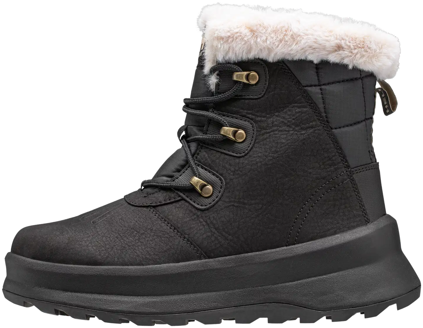 Helly Hansen naisten talvinahkanilkkuri W Garibaldini 12150 - Black/Cream - 1