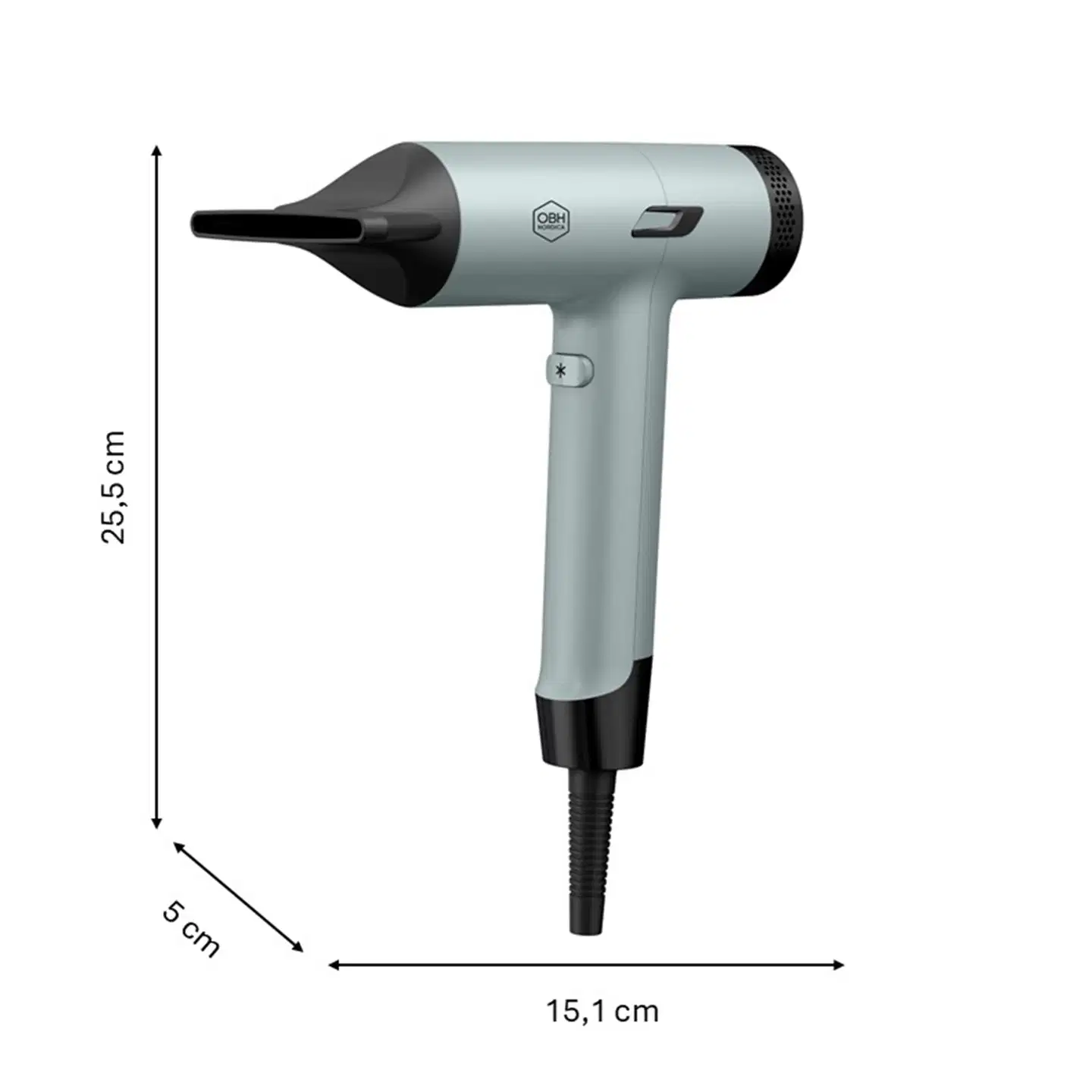 OBH Nordica Tiny BLDC hiustenkuivain NY7120N0 - 7
