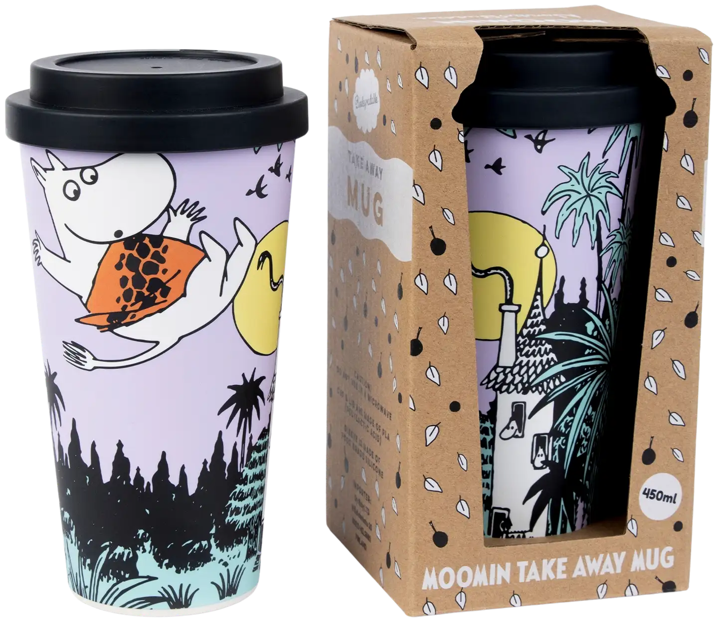 Moomin By Nordicbuddies Muumit viidakossa take-away muki - 4