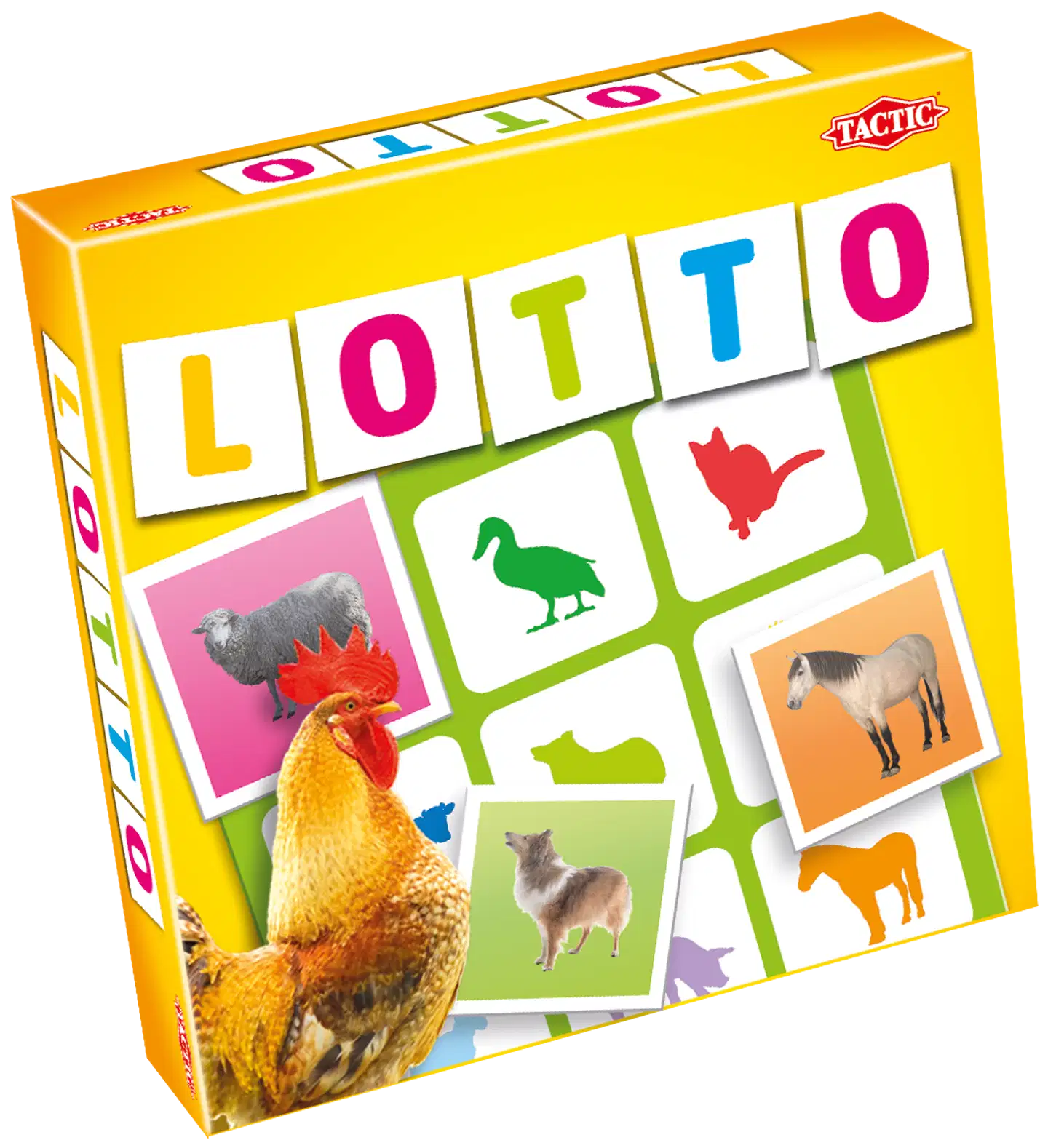 Tactic Lautapeli Lotto Maatilan eläimet - 1