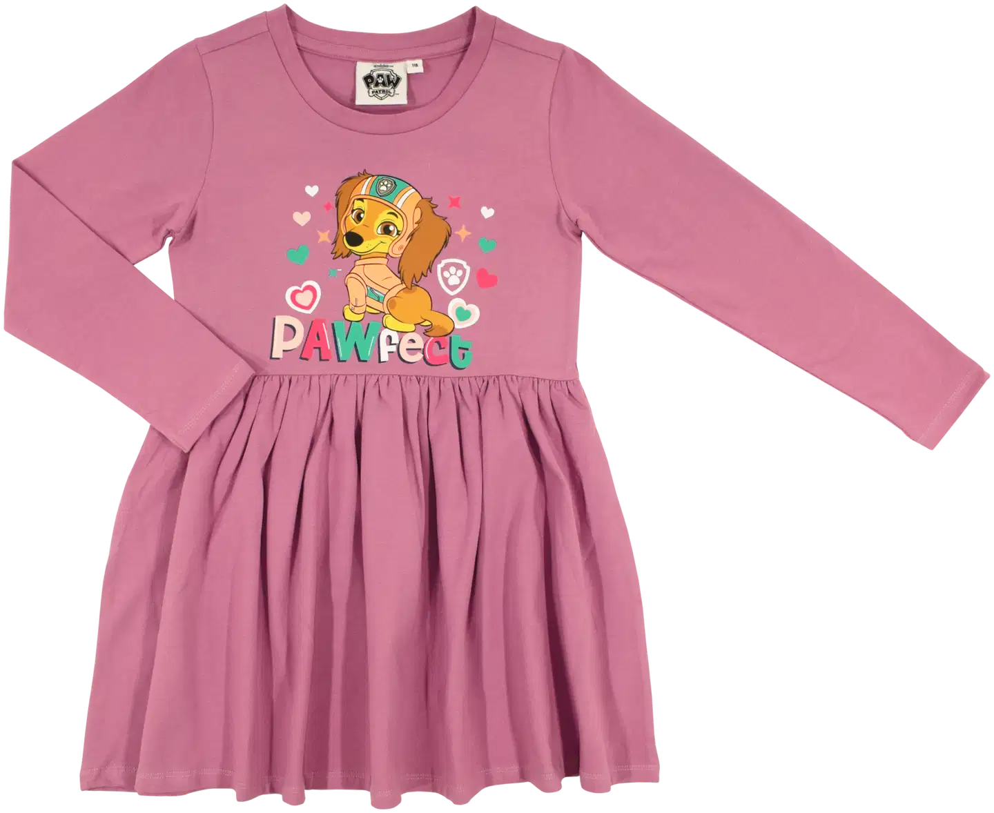 Paw Patrol lasten mekko JAK-PAWP29 - Lila