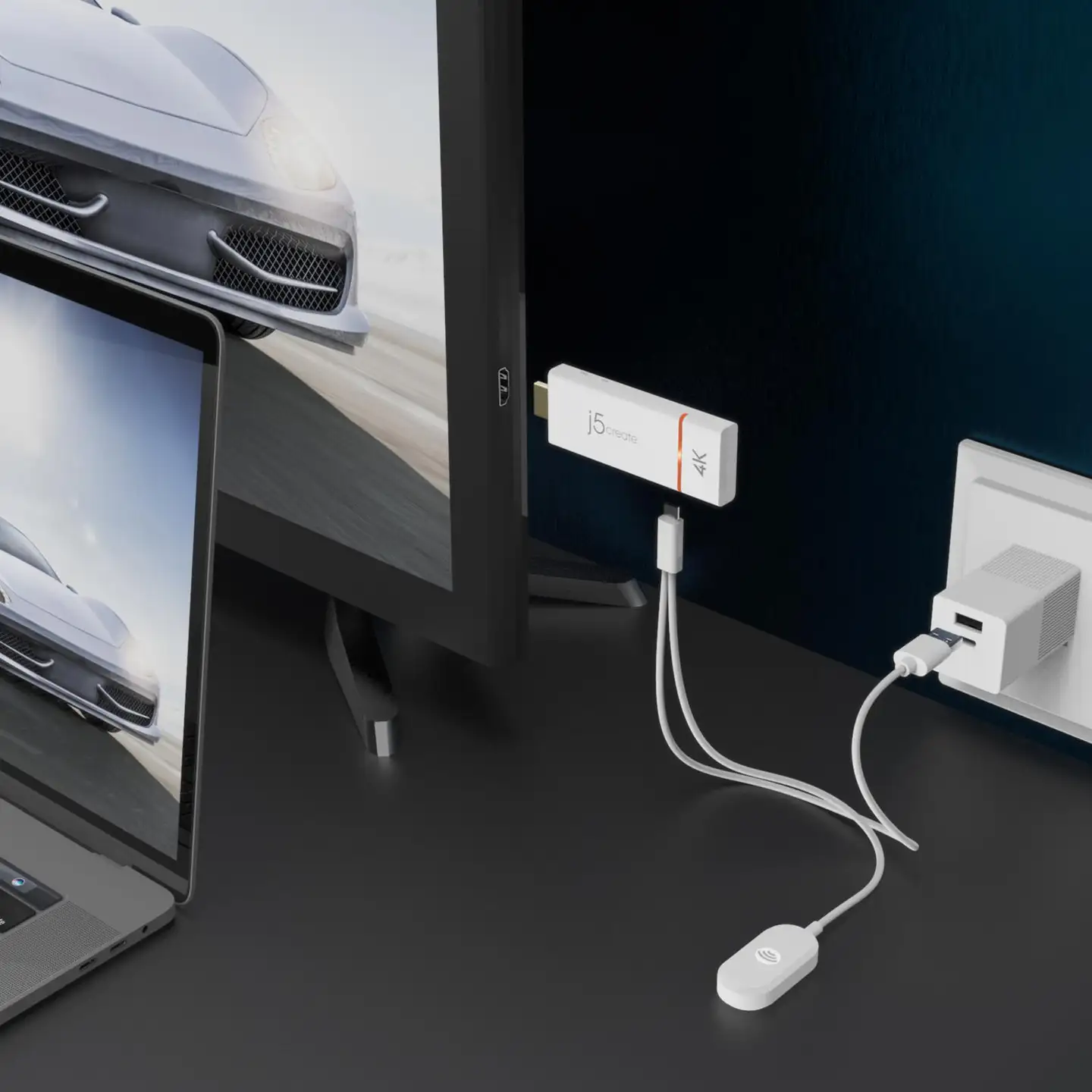 j5create 4K HDMI langaton näytön jakaja - 7