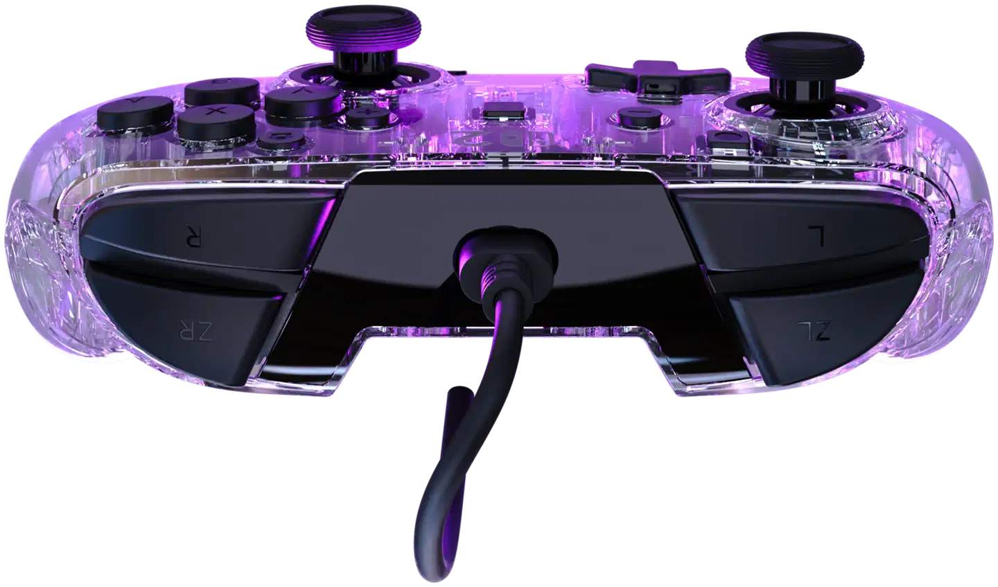 Turtle Beach peliohjain Switch 2 Afterglow Clear - 4