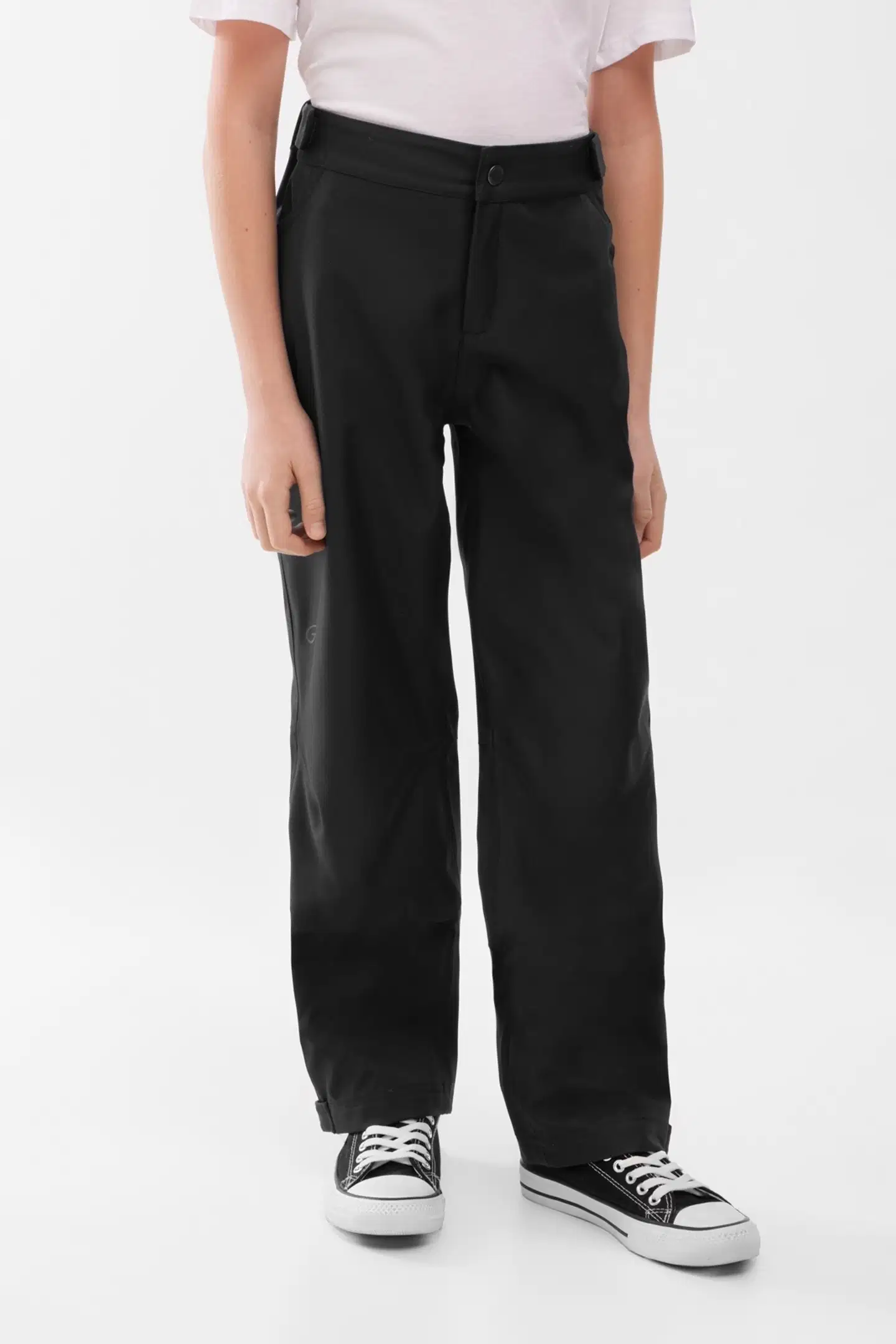 Five Seasons nuorten softshellhousut Ziggy - BLACK - 3