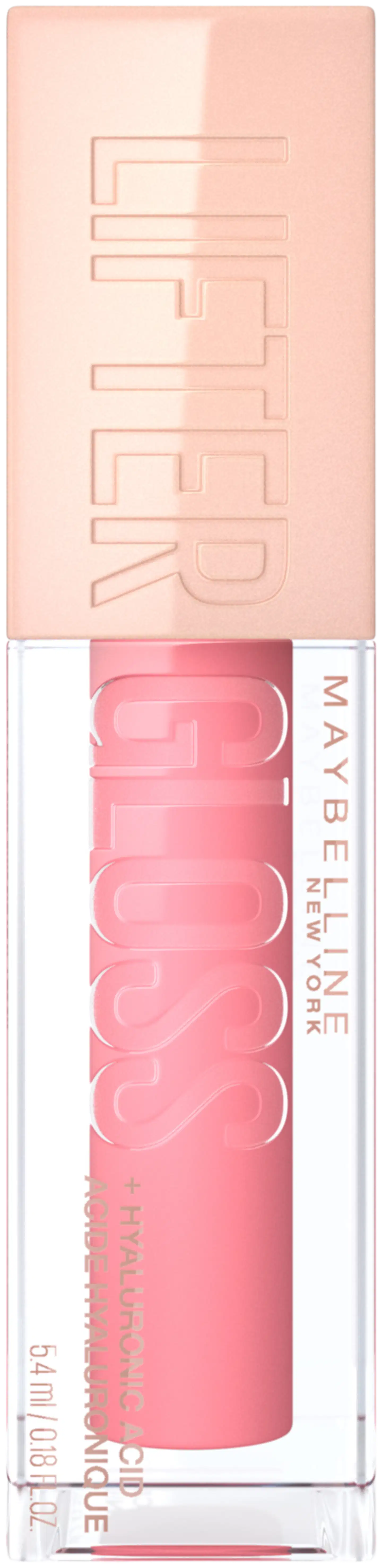 Maybelline New York Lifter Gloss 24 Bubble Gum  huulikiilto 5,4 ml - Gummy Bear - 2
