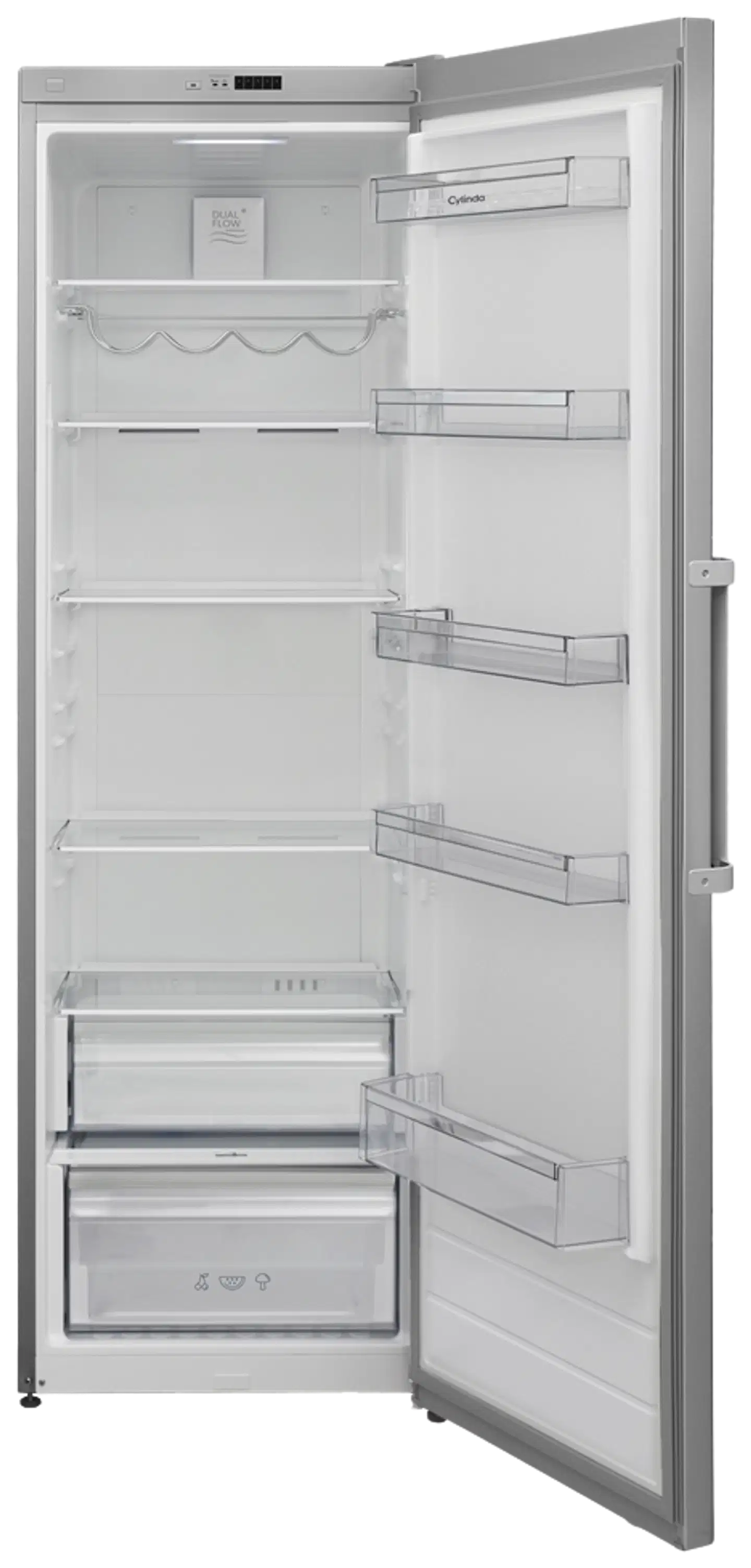 Cylinda jääkaappi K2385XRFHE, leveys 60cm, korkeus 186 cm, teräs - 2