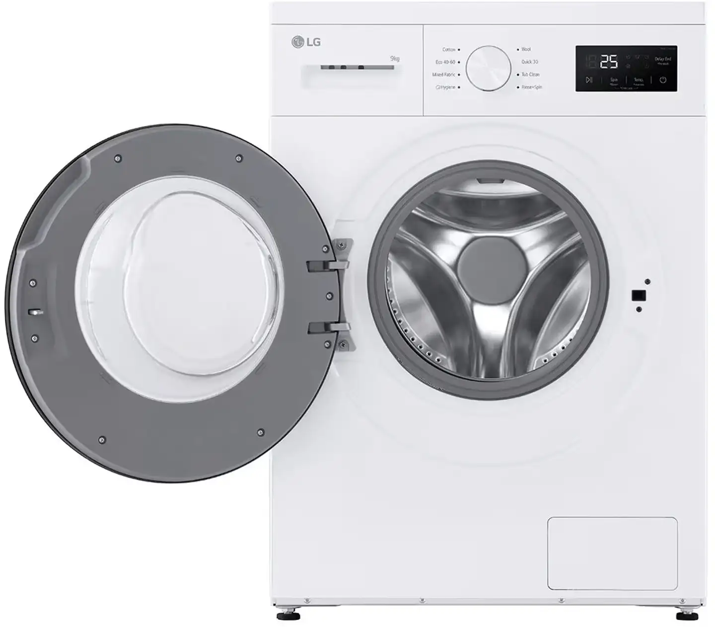 LG pesutorni F4A1009NWK pyykinpesukone + RHA1008NWK kuivausrumpu, valkoinen - 2