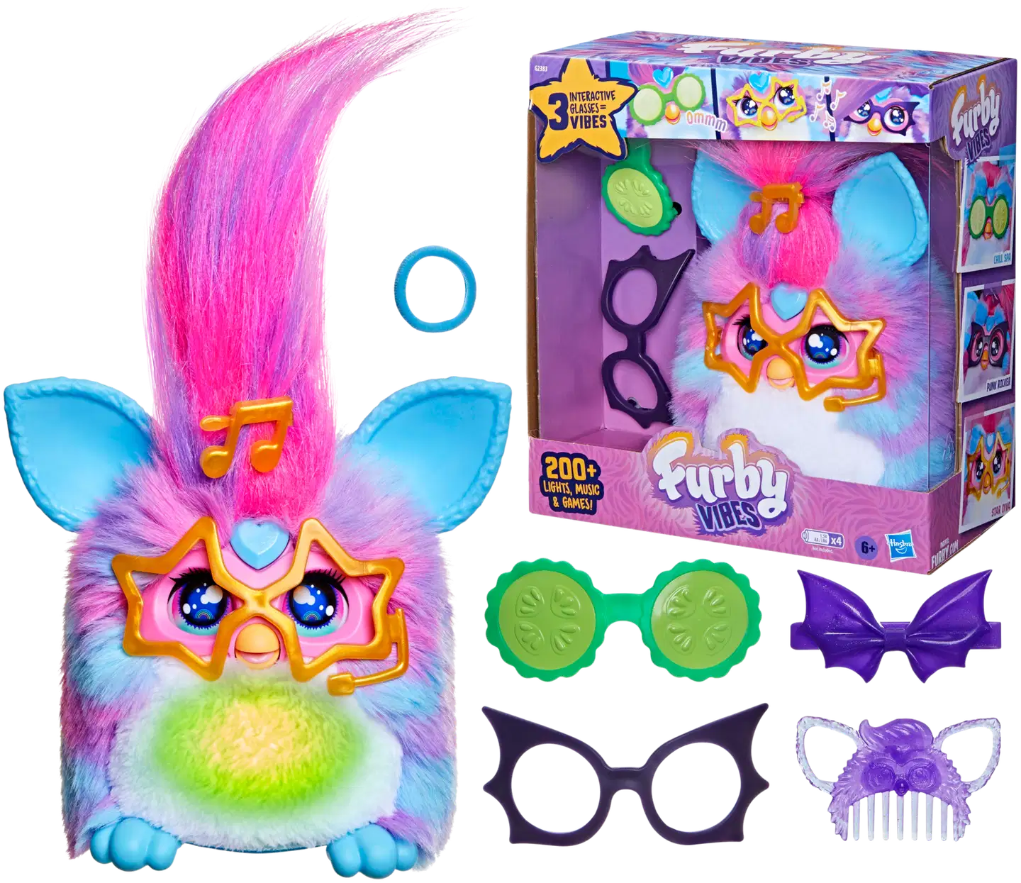 Furby interaktiivinen pehmolelu Furby Vibes - 3