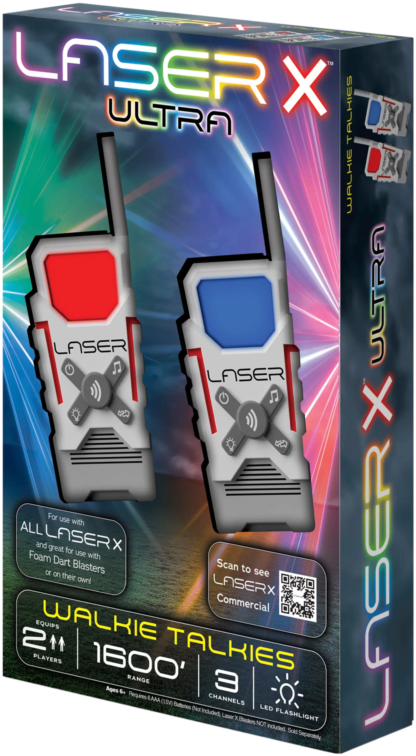 Laser X -radiopuhelimet 2 kpl - 2
