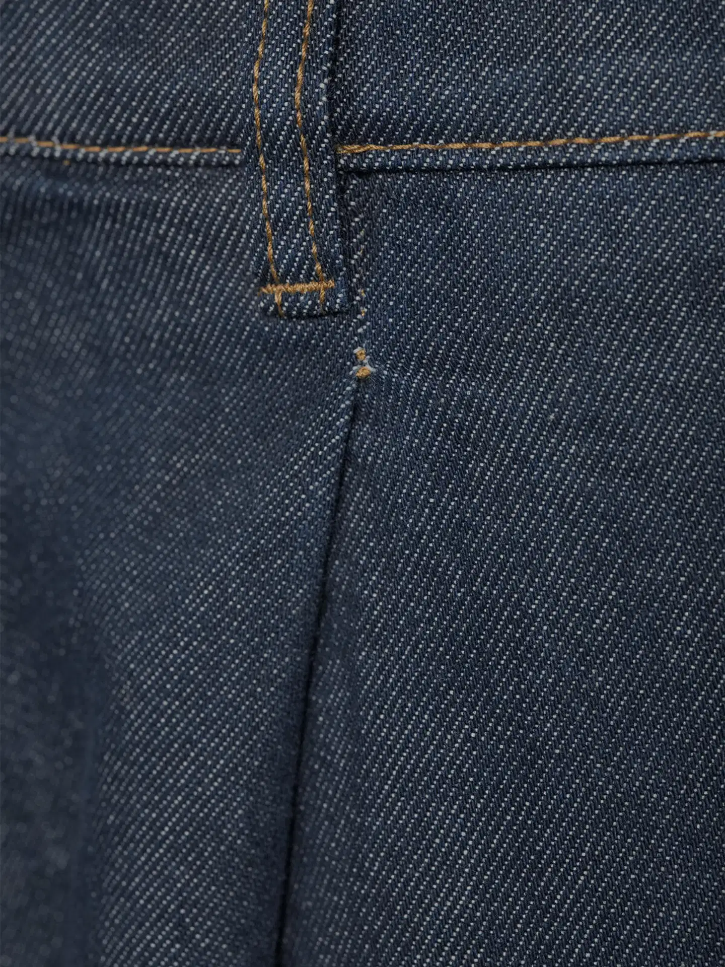 WKLY. naisten leveät farkut, smart casual denim 222W282684 - Denim dk. blue - 7